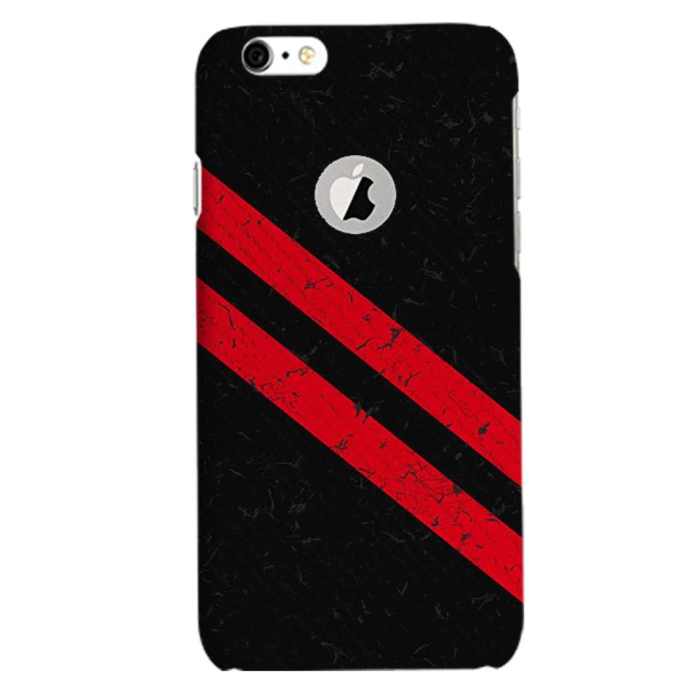 Black Red Pattern Mobile Back Case for iPhone 6 / 6s Logo Cut (Design - 373) Black Red Pattern Mobile Back Case for iPhone 6 / 6s Logo Cut (Design - 373)