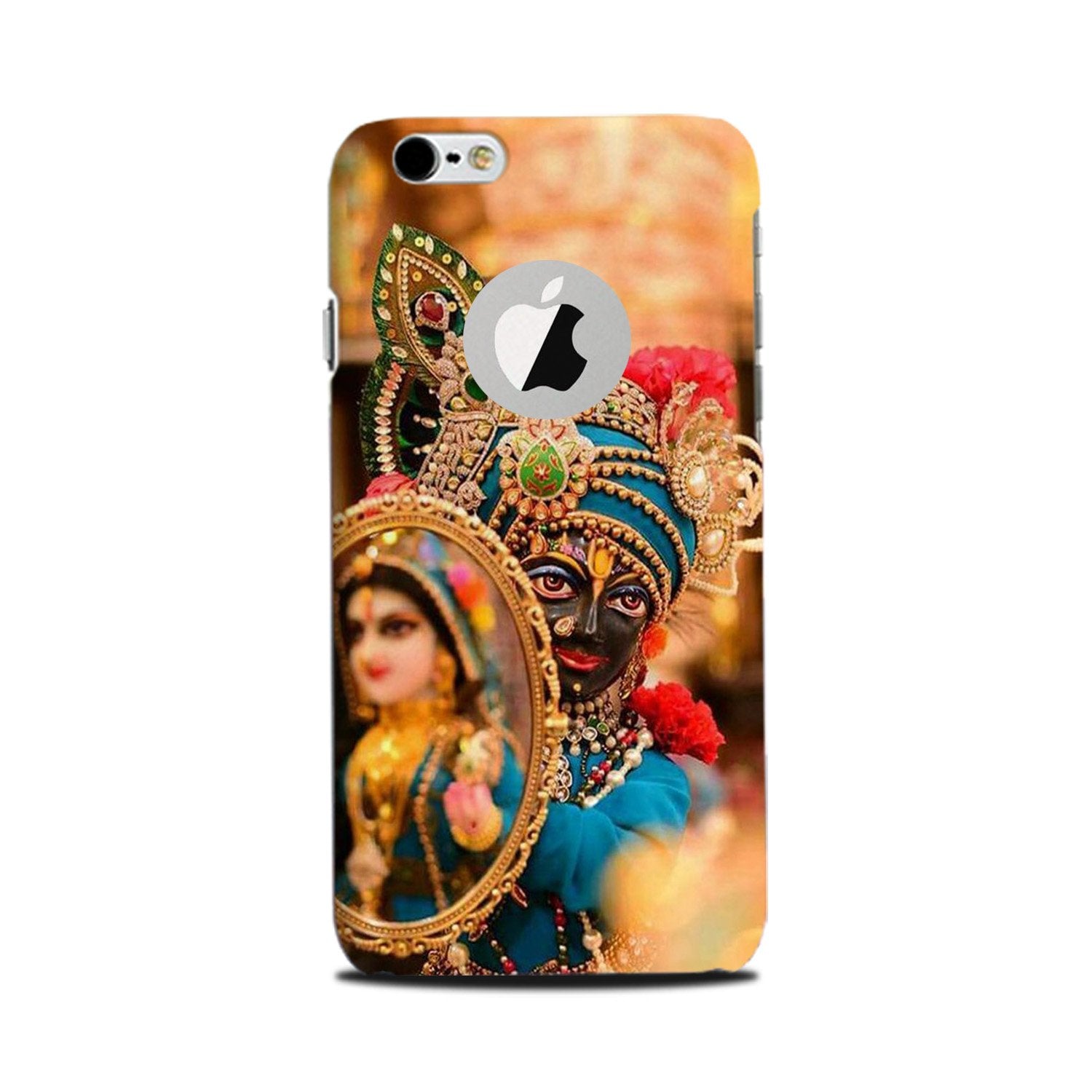 Lord Krishna5 Mobile Back Case for iPhone 6 Plus / 6s Plus logo cut (Design - 20) Lord Krishna5 Case for iPhone 6 Plus / 6s Plus logo cut
