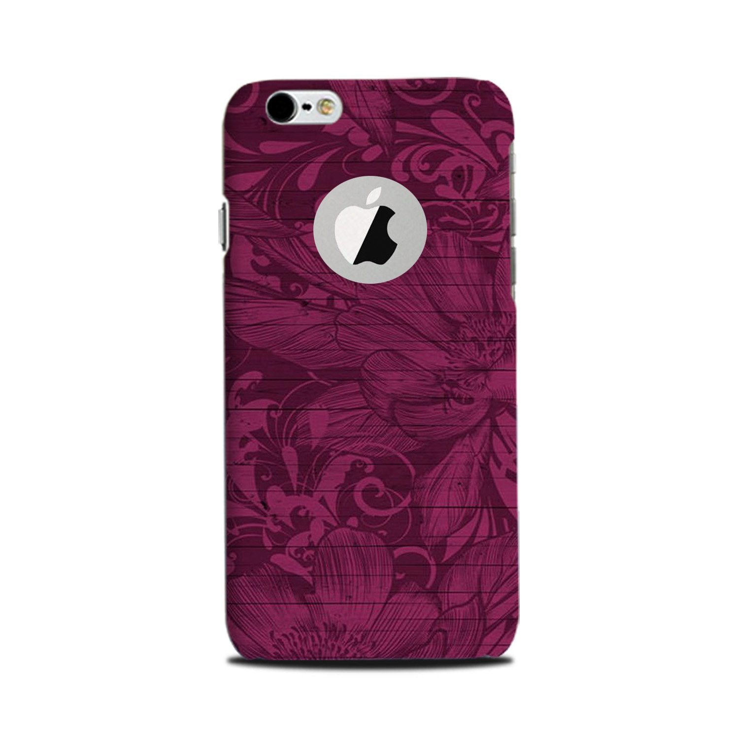 Purple Backround Mobile Back Case for iPhone 6 Plus / 6s Plus logo cut (Design - 22) Purple Backround Case for iPhone 6 Plus / 6s Plus logo cut
