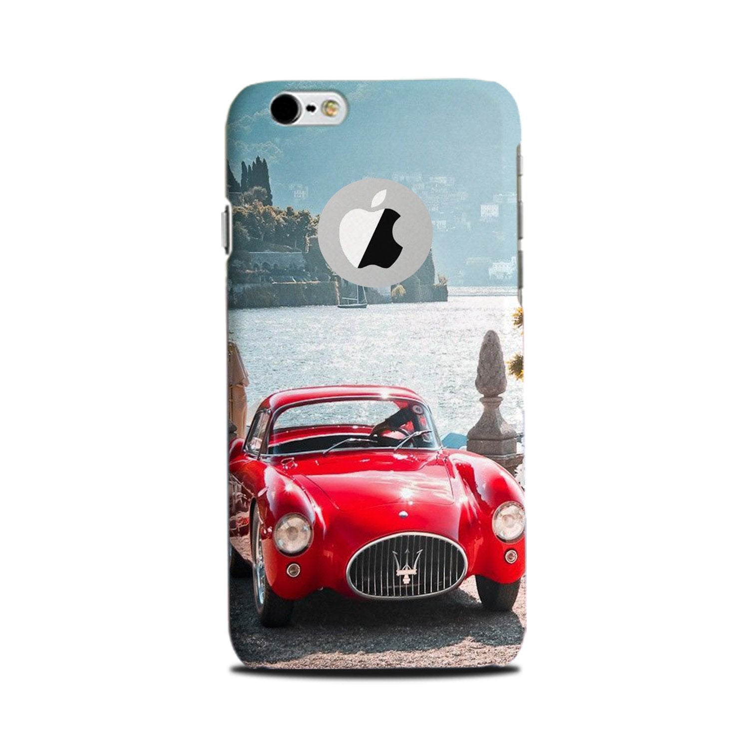 Vintage Car Mobile Back Case for iPhone 6 Plus / 6s Plus logo cut (Design - 51) Vintage Car Case for iPhone 6 Plus / 6s Plus logo cut