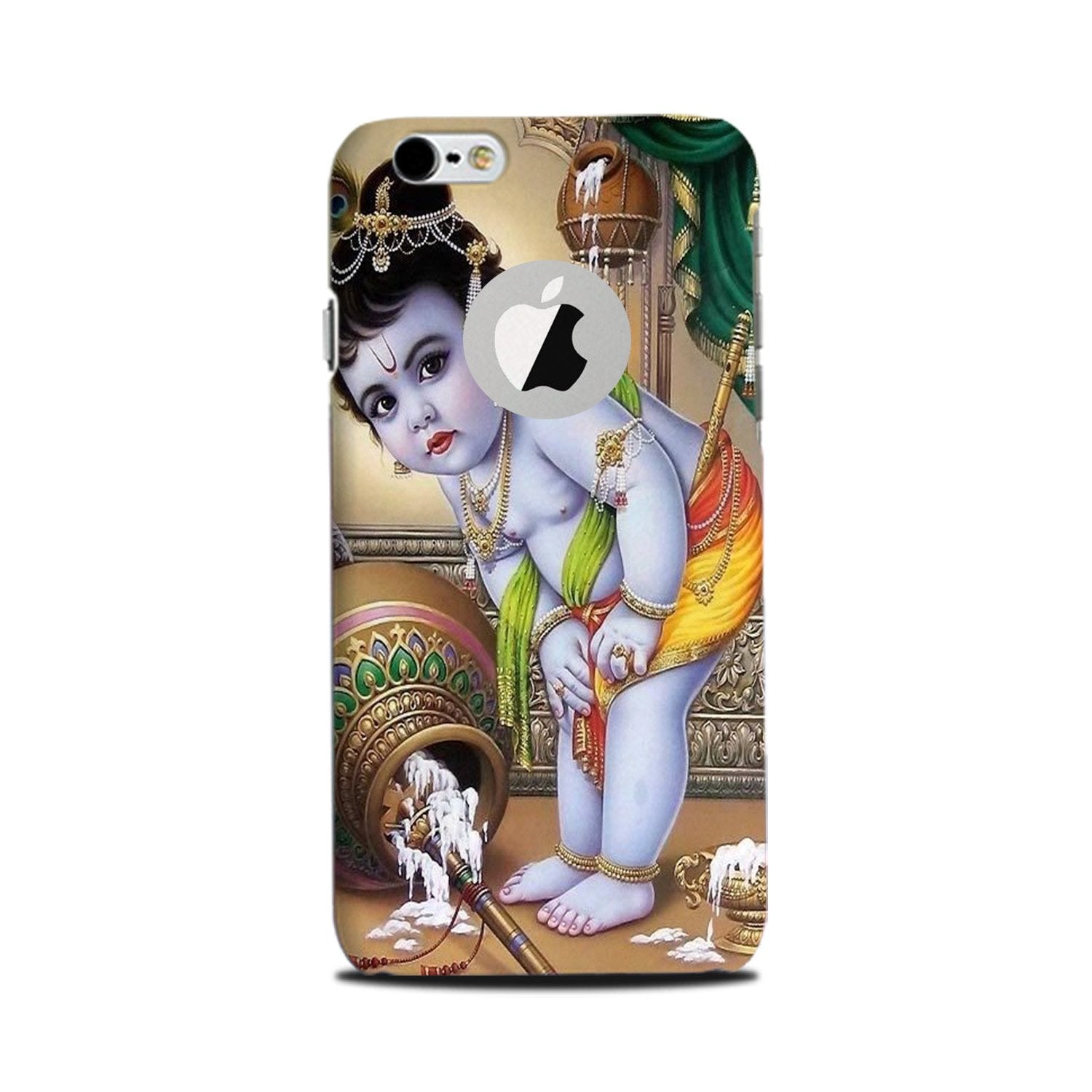Bal Gopal2 Mobile Back Case for iPhone 6 Plus / 6s Plus logo cut (Design - 85) Bal Gopal2 Case for iPhone 6 Plus / 6s Plus logo cut