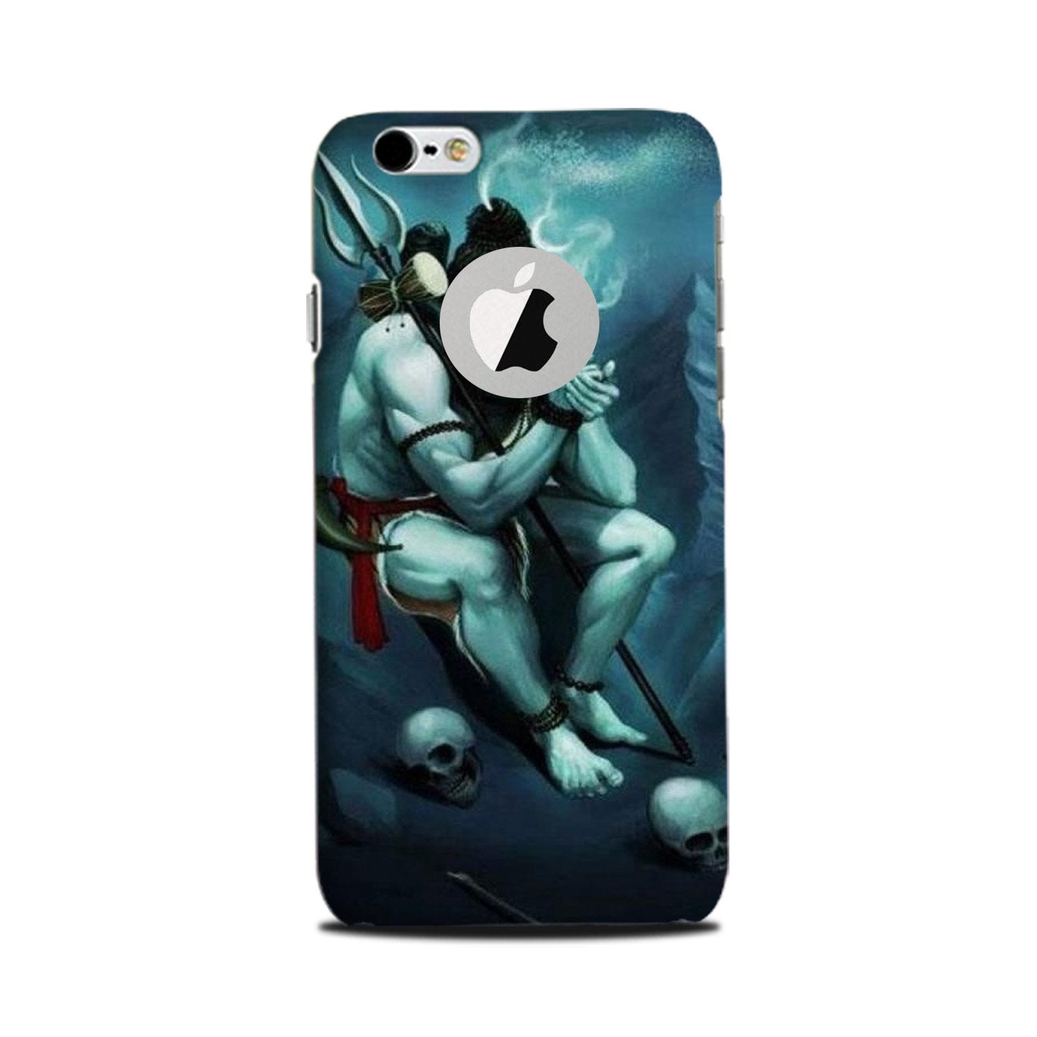 Lord Shiva Mahakal2 Mobile Back Case for iPhone 6 Plus / 6s Plus logo cut (Design - 98) Lord Shiva Mahakal2 Case for iPhone 6 Plus / 6s Plus logo cut