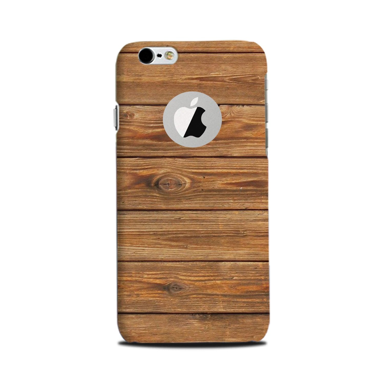 Wooden Look Mobile Back Case for iPhone 6 Plus / 6s Plus logo cut (Design - 113) Wooden Look Case for iPhone 6 Plus / 6s Plus logo cut (Design - 113)