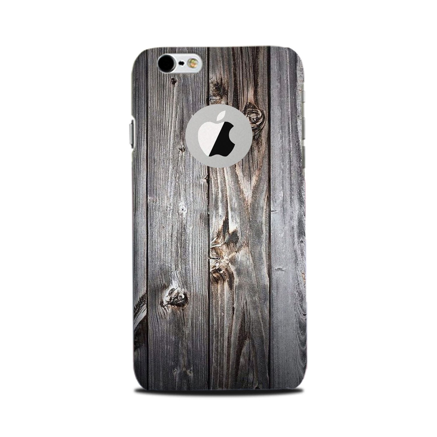Wooden Look Mobile Back Case for iPhone 6 Plus / 6s Plus logo cut (Design - 114) Wooden Look Case for iPhone 6 Plus / 6s Plus logo cut (Design - 114)