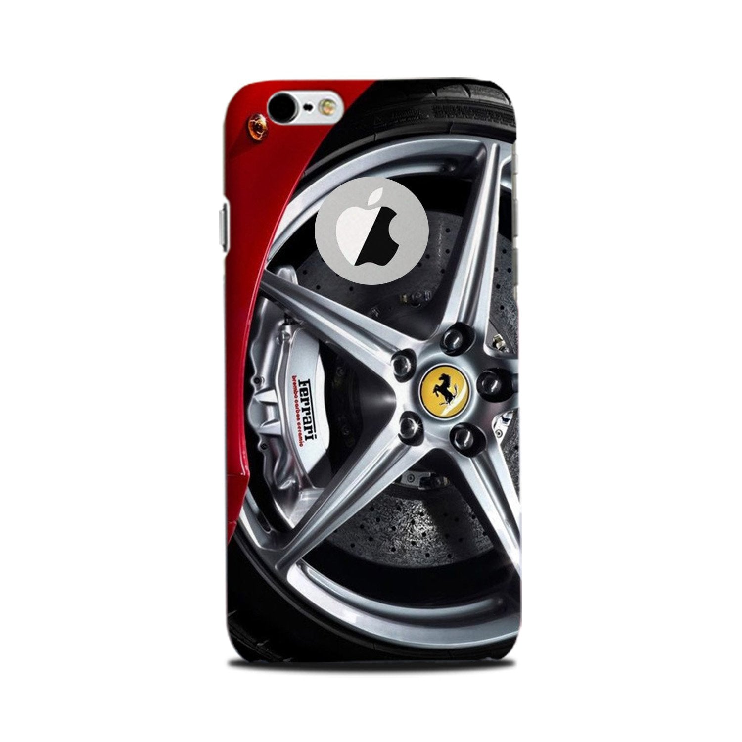 Ferari Mobile Back Case for iPhone 6 Plus / 6s Plus logo cut (Design - 133) Ferari Case for iPhone 6 Plus / 6s Plus logo cut (Design - 133)