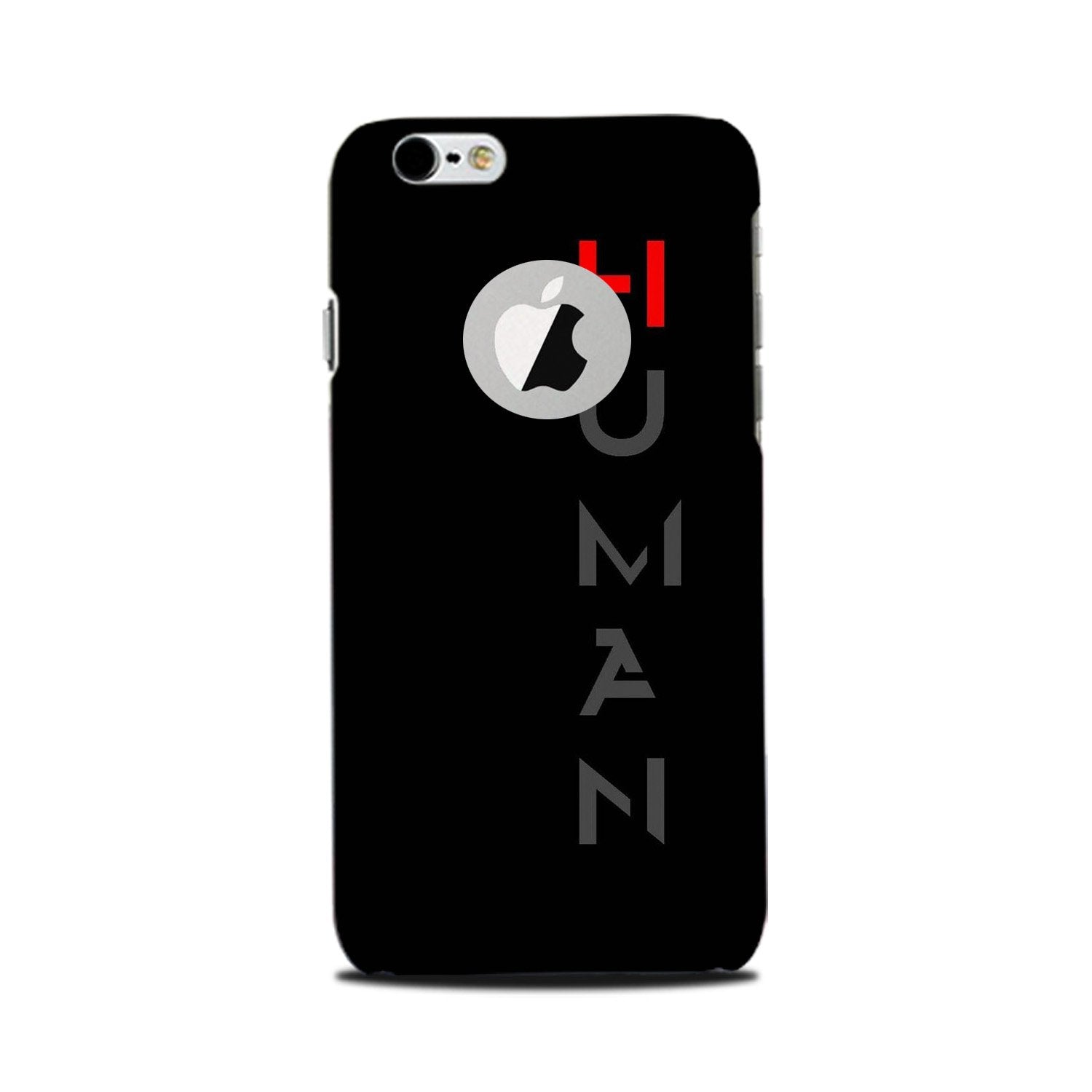 Human Mobile Back Case for iPhone 6 Plus / 6s Plus logo cut (Design - 141) Human Case for iPhone 6 Plus / 6s Plus logo cut (Design - 141)