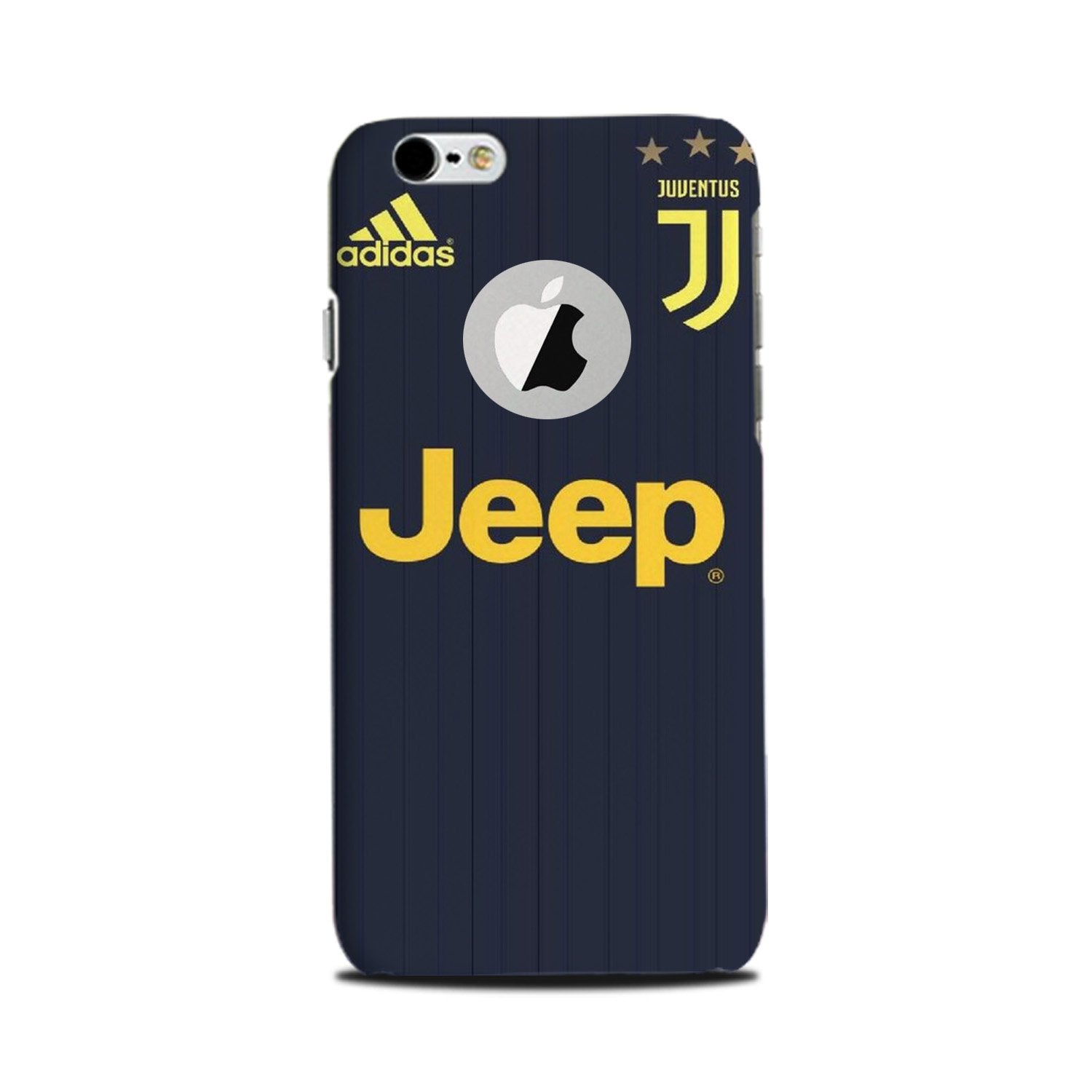 Jeep Juventus Mobile Back Case for iPhone 6 Plus / 6s Plus logo cut (Design - 161) Jeep Juventus Case for iPhone 6 Plus / 6s Plus logo cut (Design - 161)