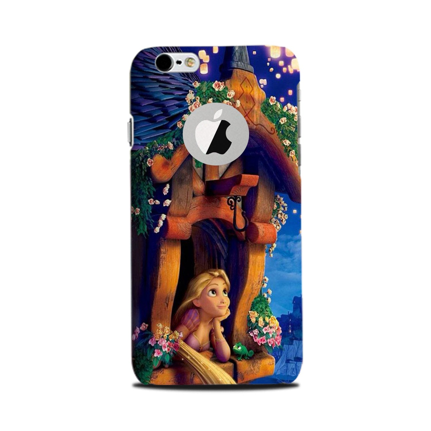 Cute Girl Mobile Back Case for iPhone 6 Plus / 6s Plus logo cut (Design - 198) Cute Girl Case for iPhone 6 Plus / 6s Plus logo cut (Design - 198)