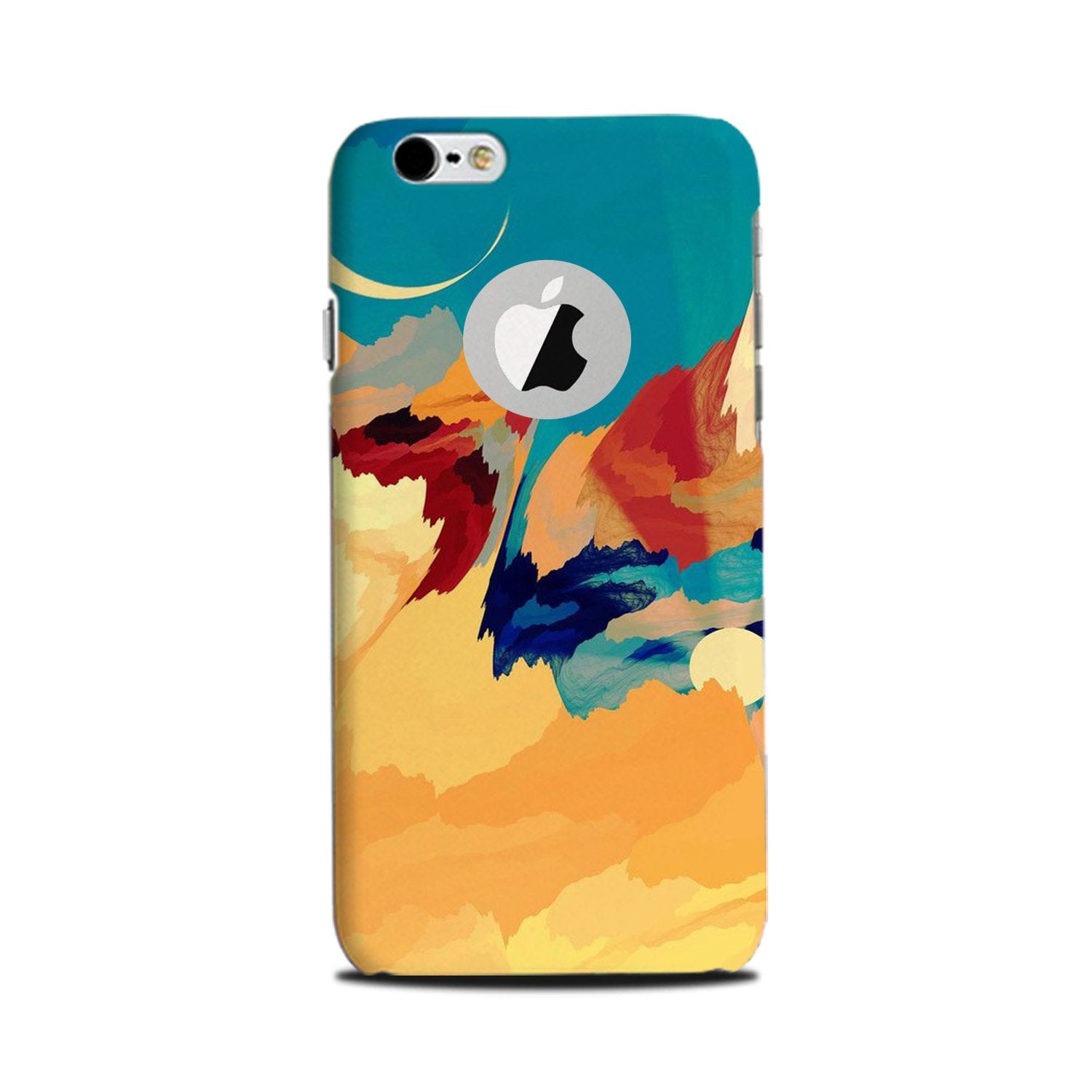 Modern Art Mobile Back Case for iPhone 6 Plus / 6s Plus logo cut (Design - 236) Modern Art Case for iPhone 6 Plus / 6s Plus logo cut (Design No. 236)