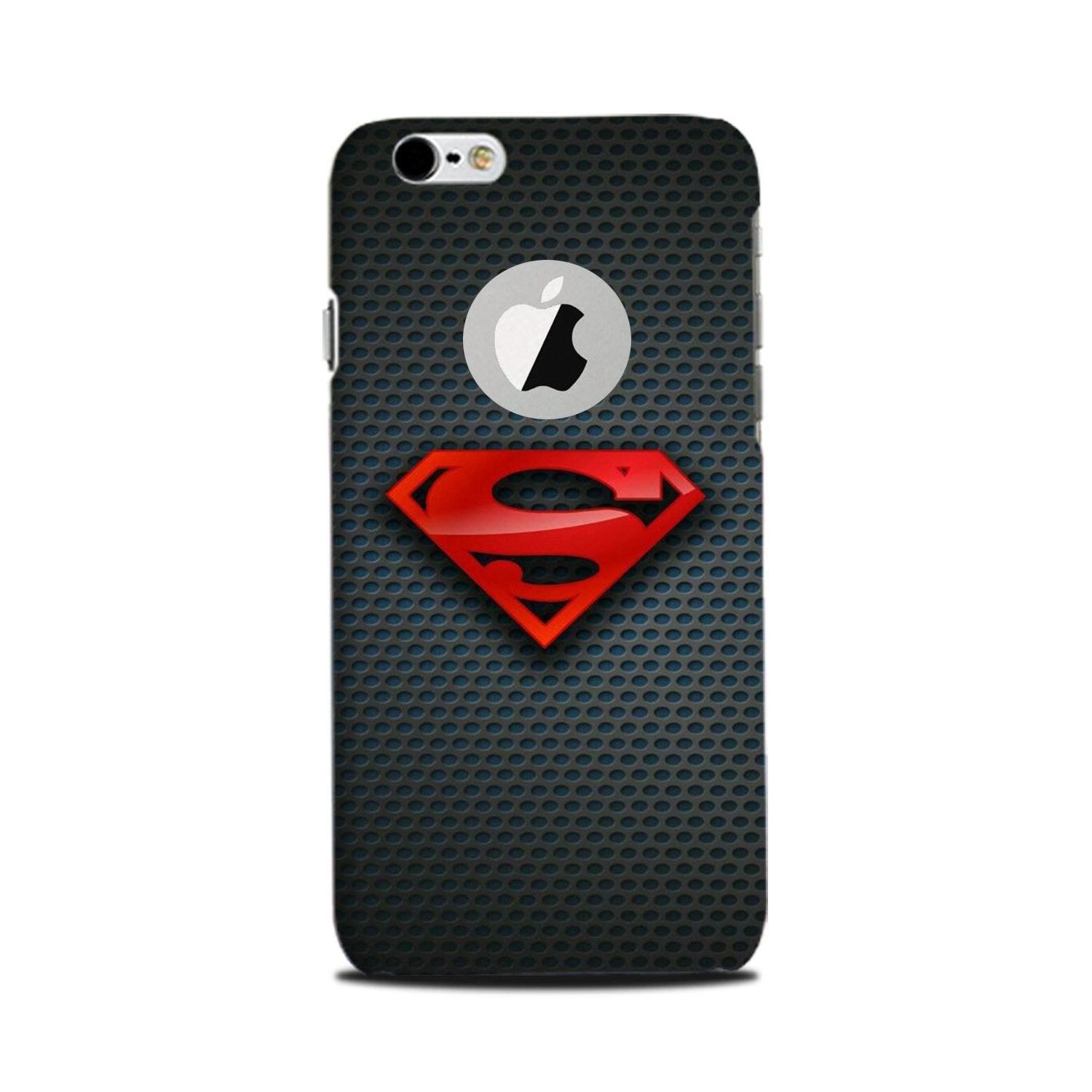 Superman Mobile Back Case for iPhone 6 Plus / 6s Plus logo cut (Design - 247) Superman Case for iPhone 6 Plus / 6s Plus logo cut (Design No. 247)