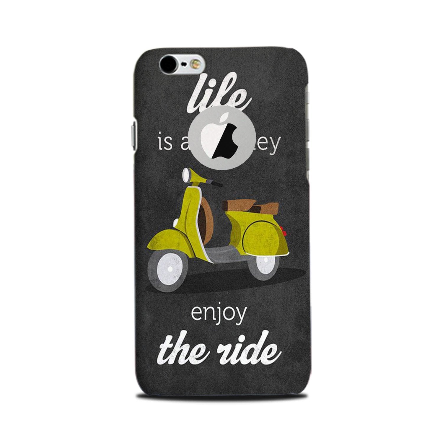 Life is a Journey Mobile Back Case for iPhone 6 Plus / 6s Plus logo cut (Design - 261) Life is a Journey Case for iPhone 6 Plus / 6s Plus logo cut (Design No. 261)