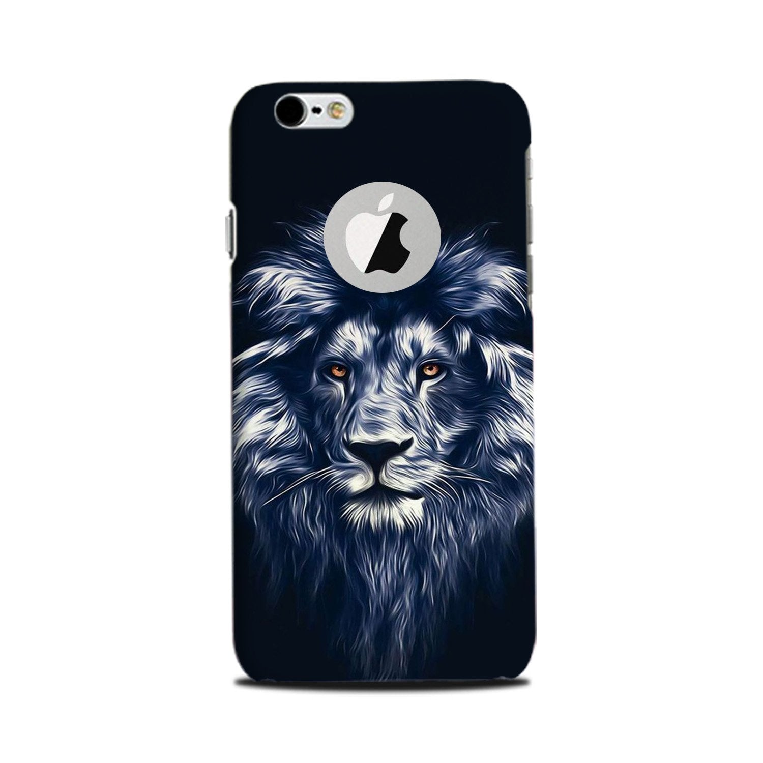 Lion Mobile Back Case for iPhone 6 Plus / 6s Plus logo cut (Design - 281) Lion Case for iPhone 6 Plus / 6s Plus logo cut (Design No. 281)