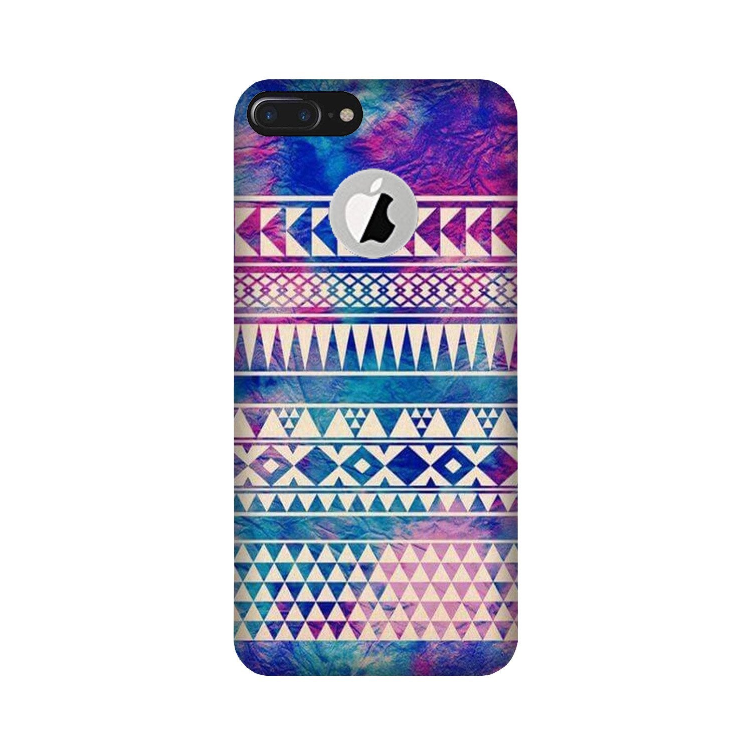 Modern Art Mobile Back Case for iPhone 7 Plus logo cut (Design - 8) Modern Art Case for iPhone 7 Plus logo cut