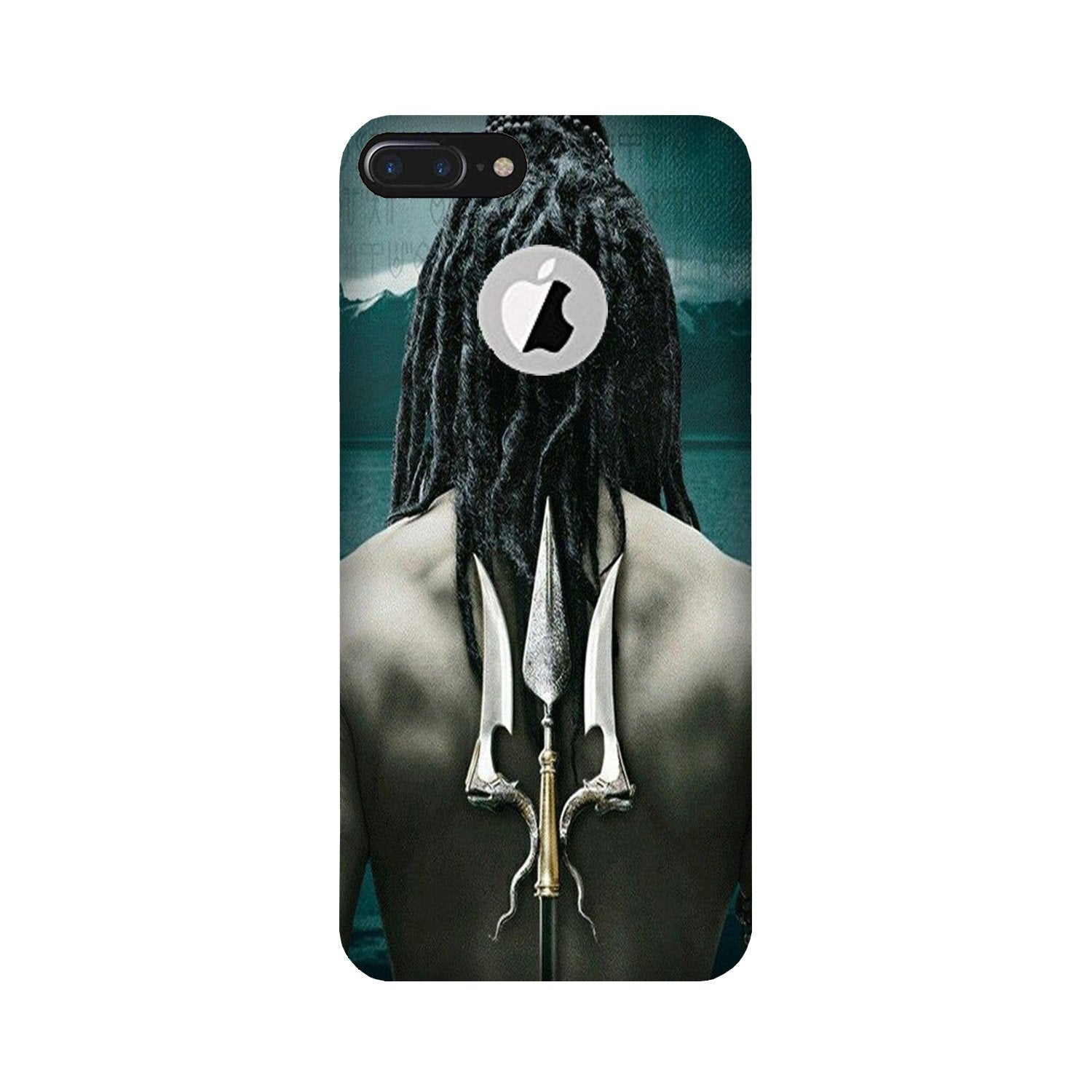 Mahakal Mobile Back Case for iPhone 7 Plus logo cut (Design - 47) Mahakal Case for iPhone 7 Plus logo cut