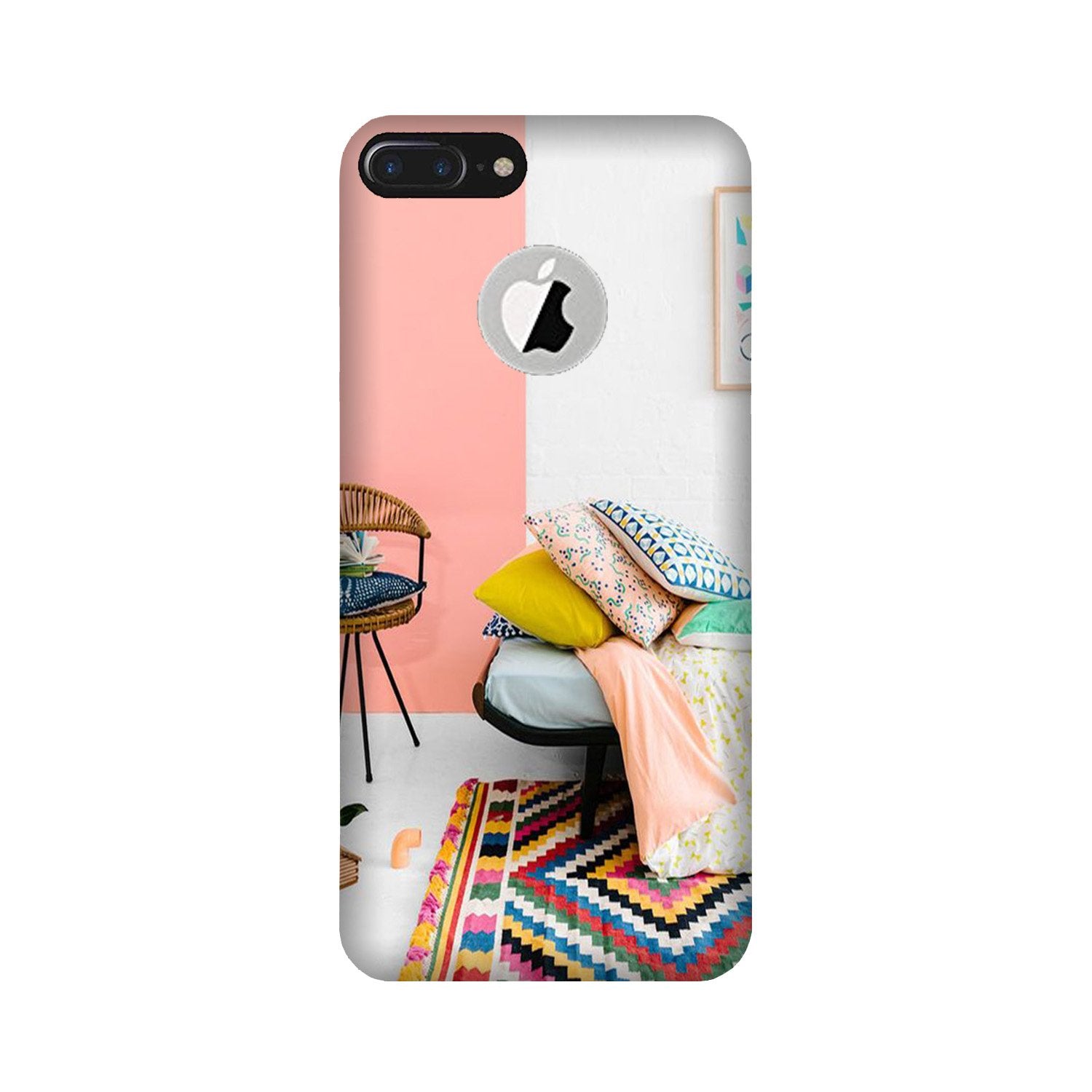 Home Décor Mobile Back Case for iPhone 7 Plus logo cut (Design - 60) Home Décor Case for iPhone 7 Plus logo cut