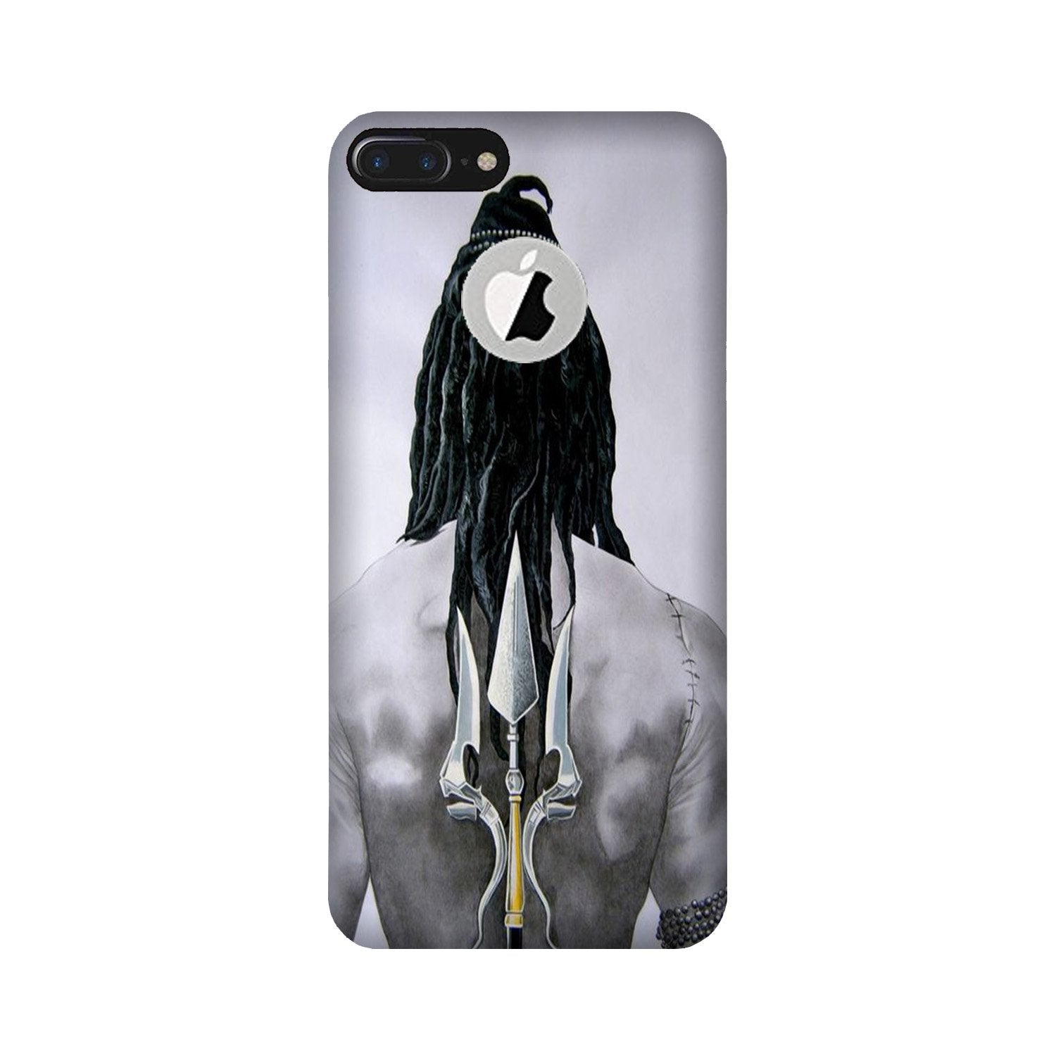 Lord Shiva Mobile Back Case for iPhone 7 Plus logo cut (Design - 135) Lord Shiva Case for iPhone 7 Plus logo cut (Design - 135)