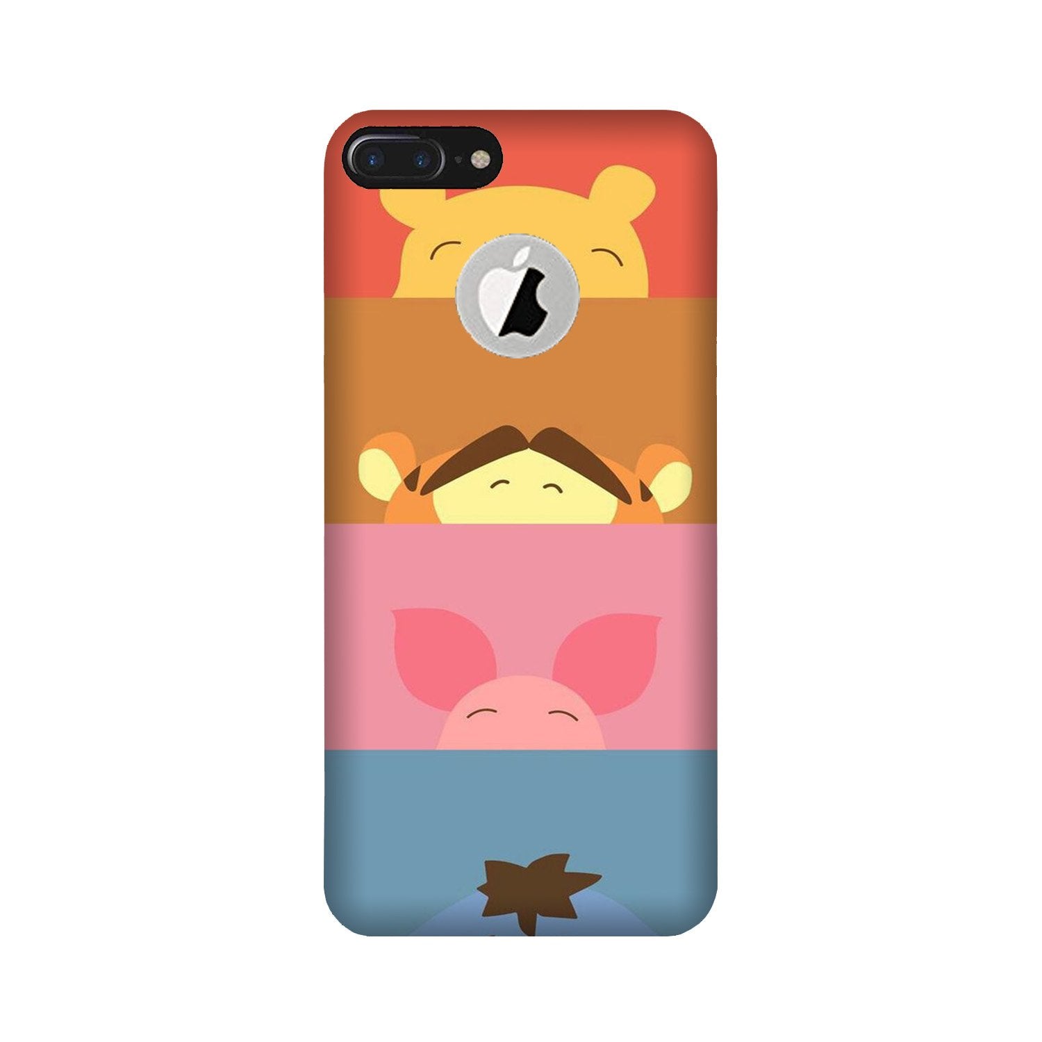 Cartoon Mobile Back Case for iPhone 7 Plus logo cut (Design - 183) Cartoon Case for iPhone 7 Plus logo cut (Design - 183)