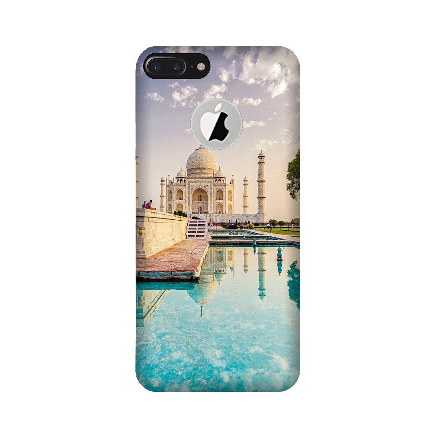 Taj Mahal Mobile Back Case for iPhone 7 Plus logo cut (Design - 297) Taj Mahal Case for iPhone 7 Plus logo cut (Design No. 297)