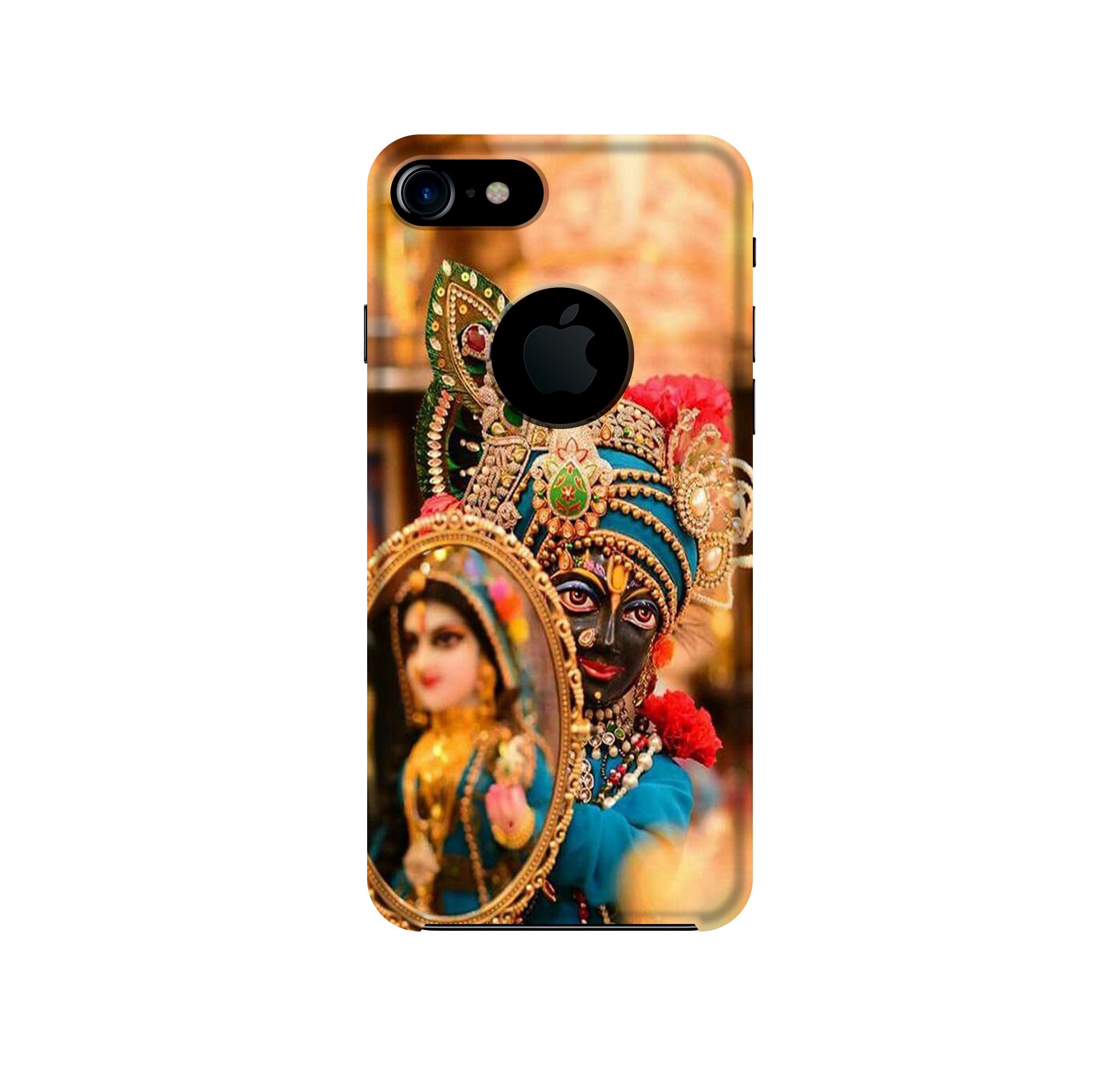 Lord Krishna5 Mobile Back Case for iPhone 7 logo cut (Design - 20) Lord Krishna5 Case for iPhone 7 logo cut