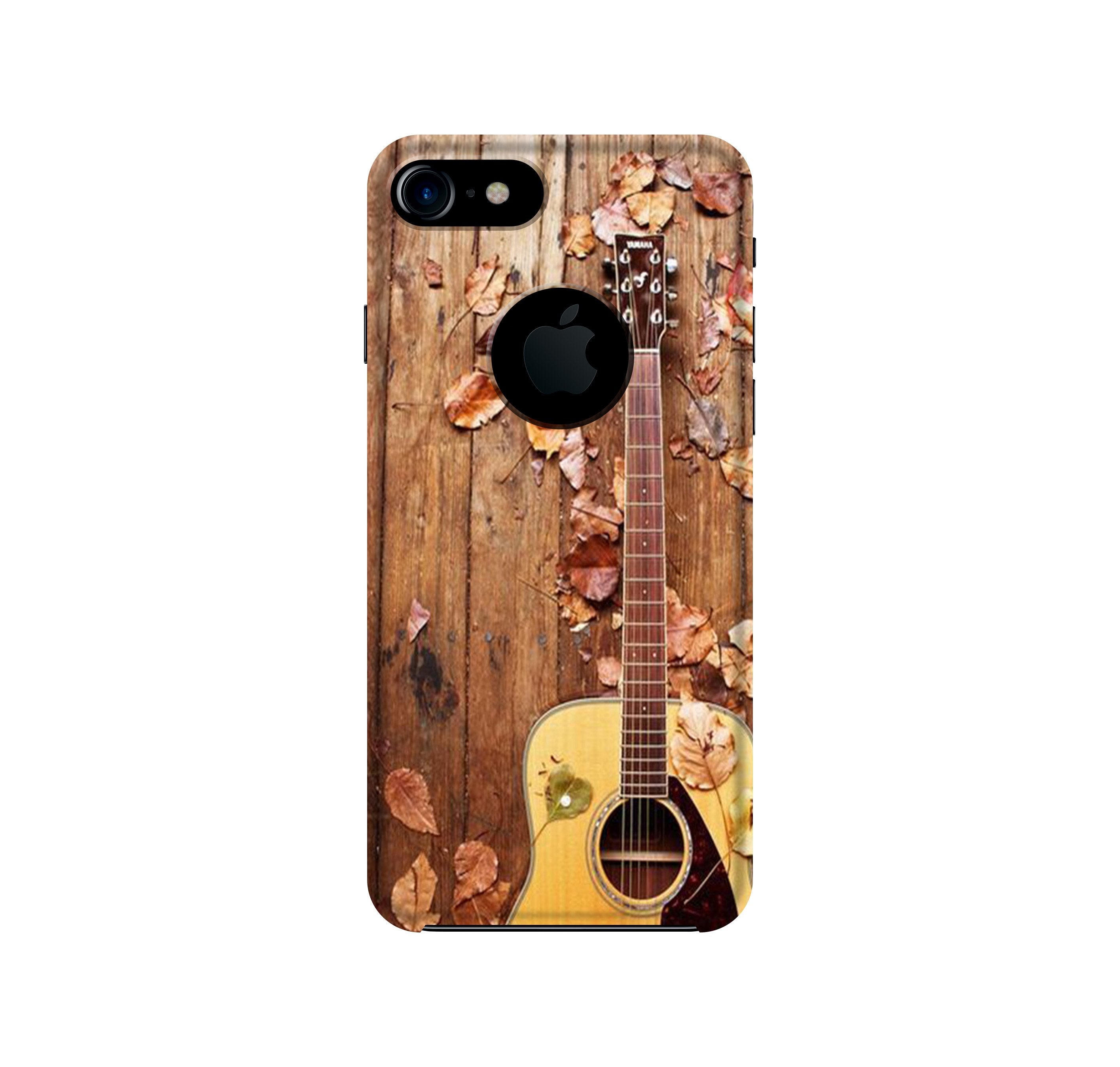 Guitar Mobile Back Case for iPhone 7 logo cut (Design - 43) Guitar Case for iPhone 7 logo cut