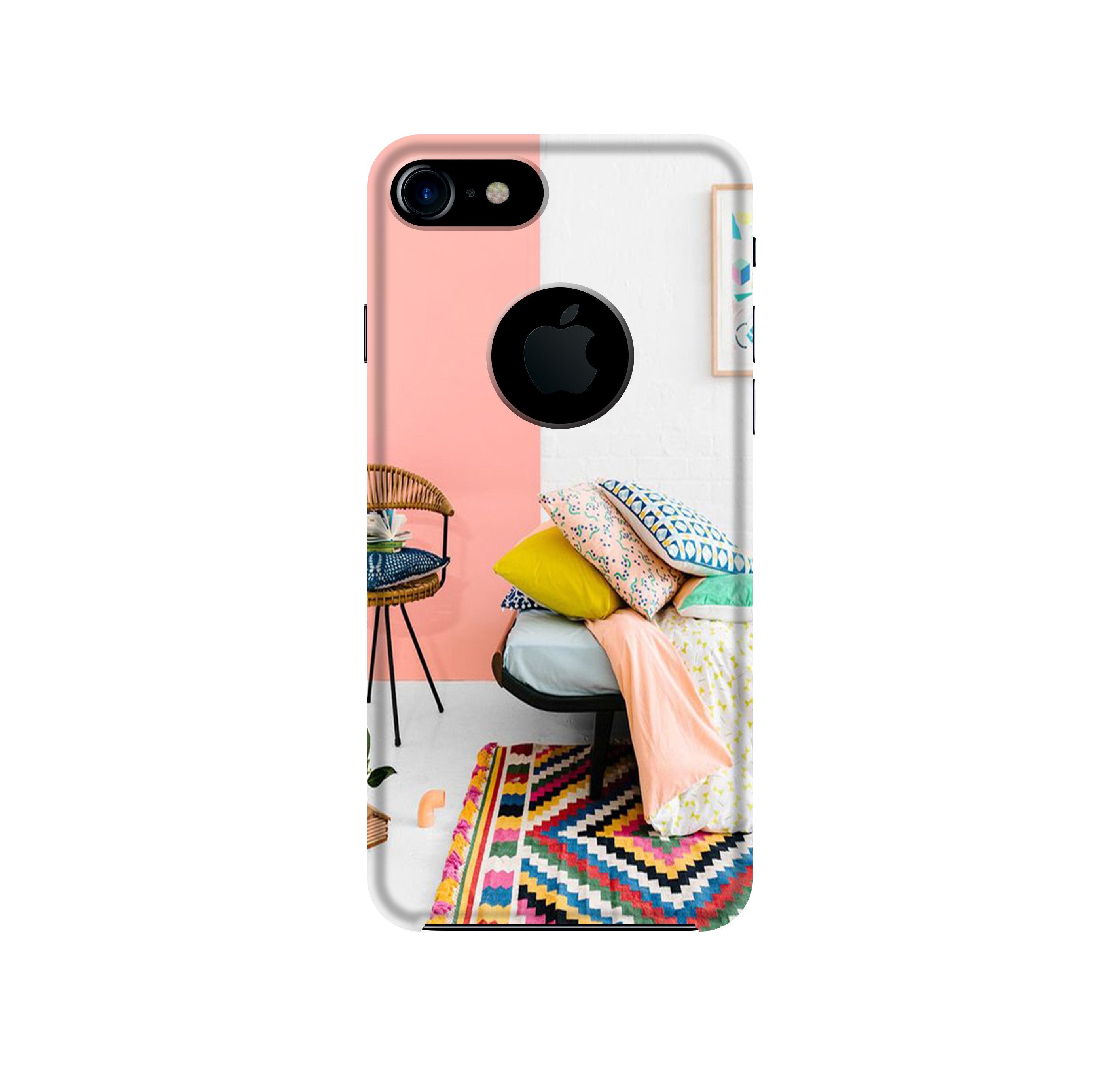 Home Décor Mobile Back Case for iPhone 7 logo cut (Design - 60) Home Décor Case for iPhone 7 logo cut