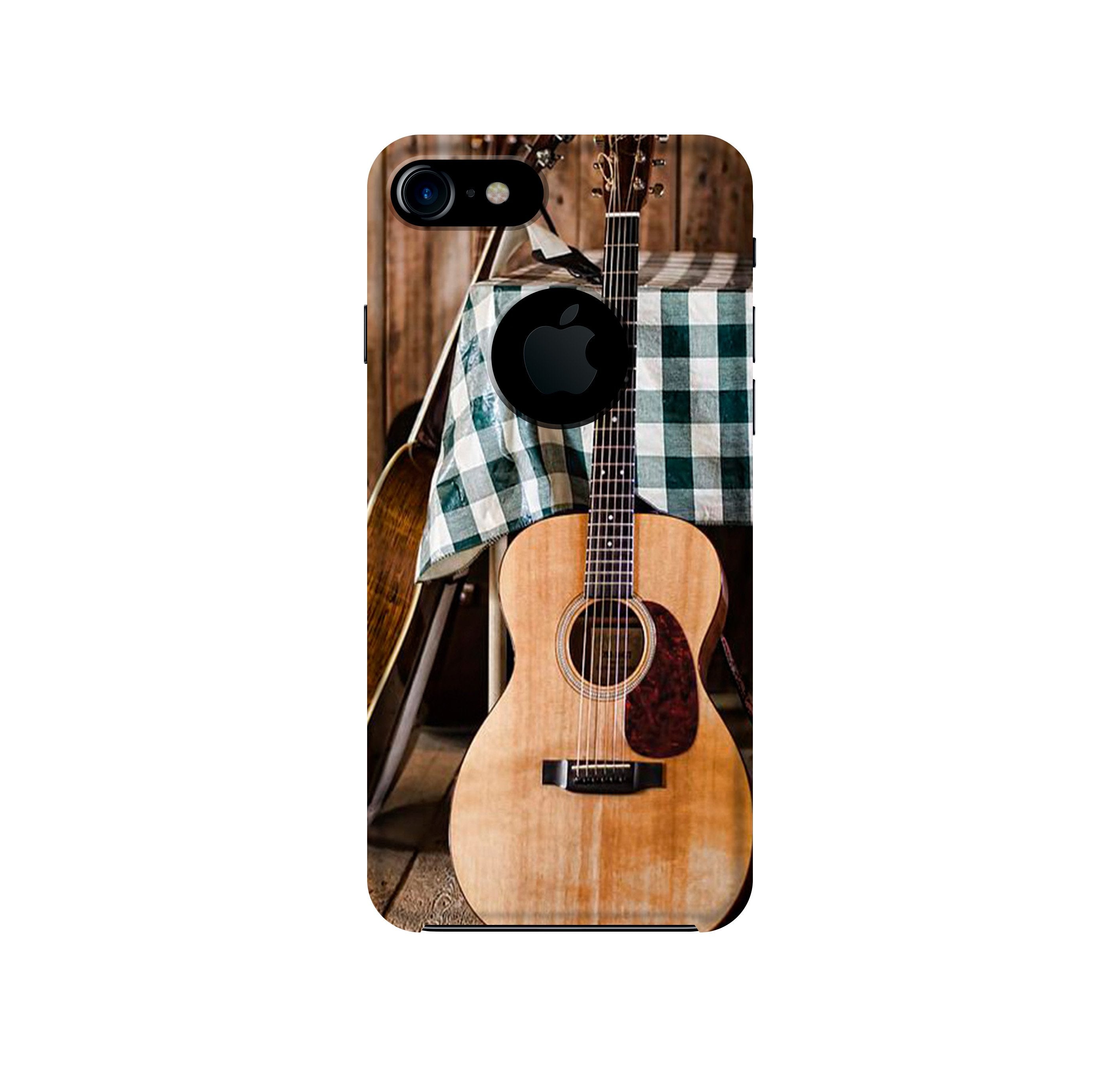 Guitar2 Mobile Back Case for iPhone 7 logo cut (Design - 87) Guitar2 Case for iPhone 7 logo cut