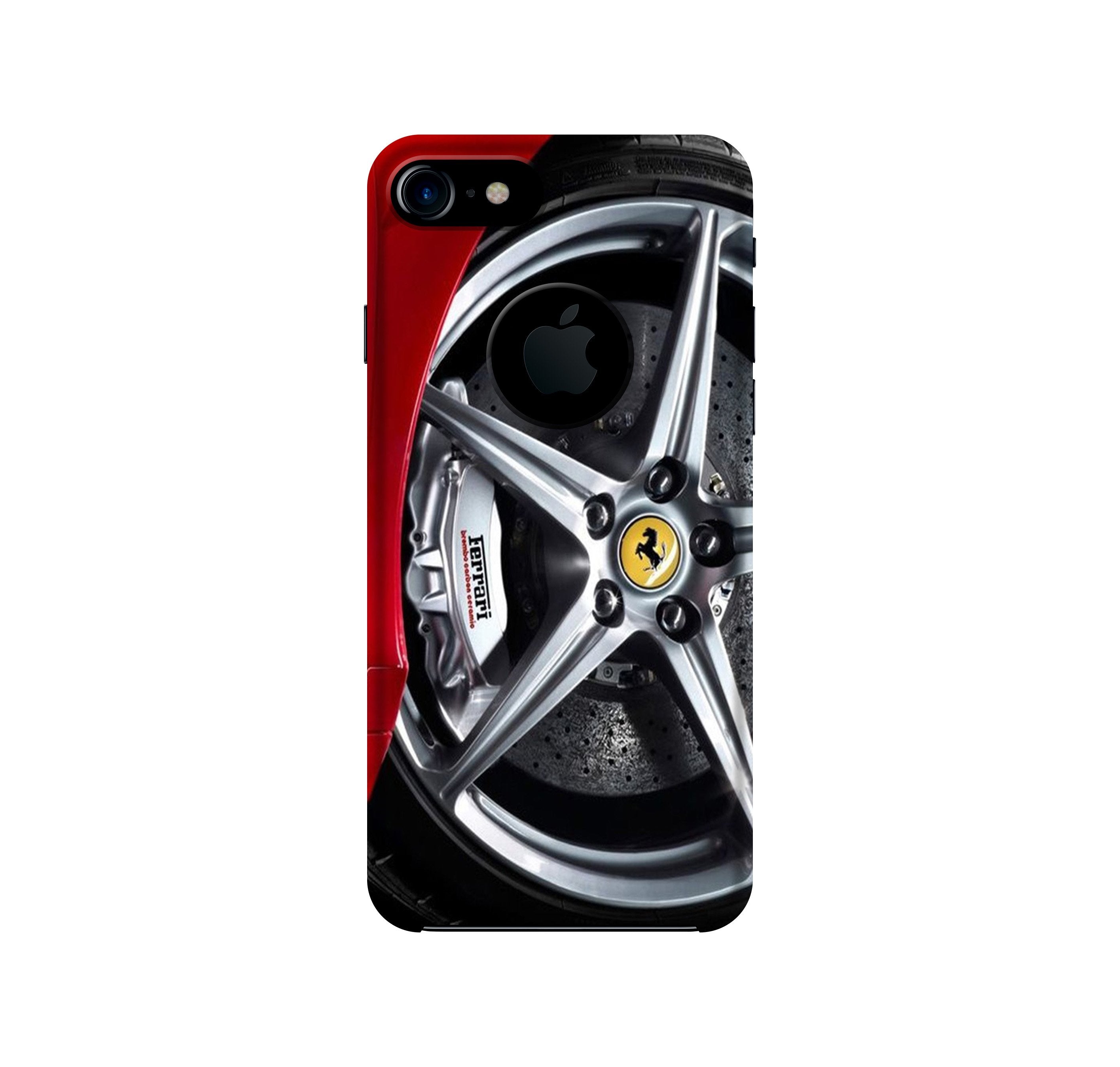 Ferari Mobile Back Case for iPhone 7 logo cut (Design - 133) Ferari Case for iPhone 7 logo cut (Design - 133)