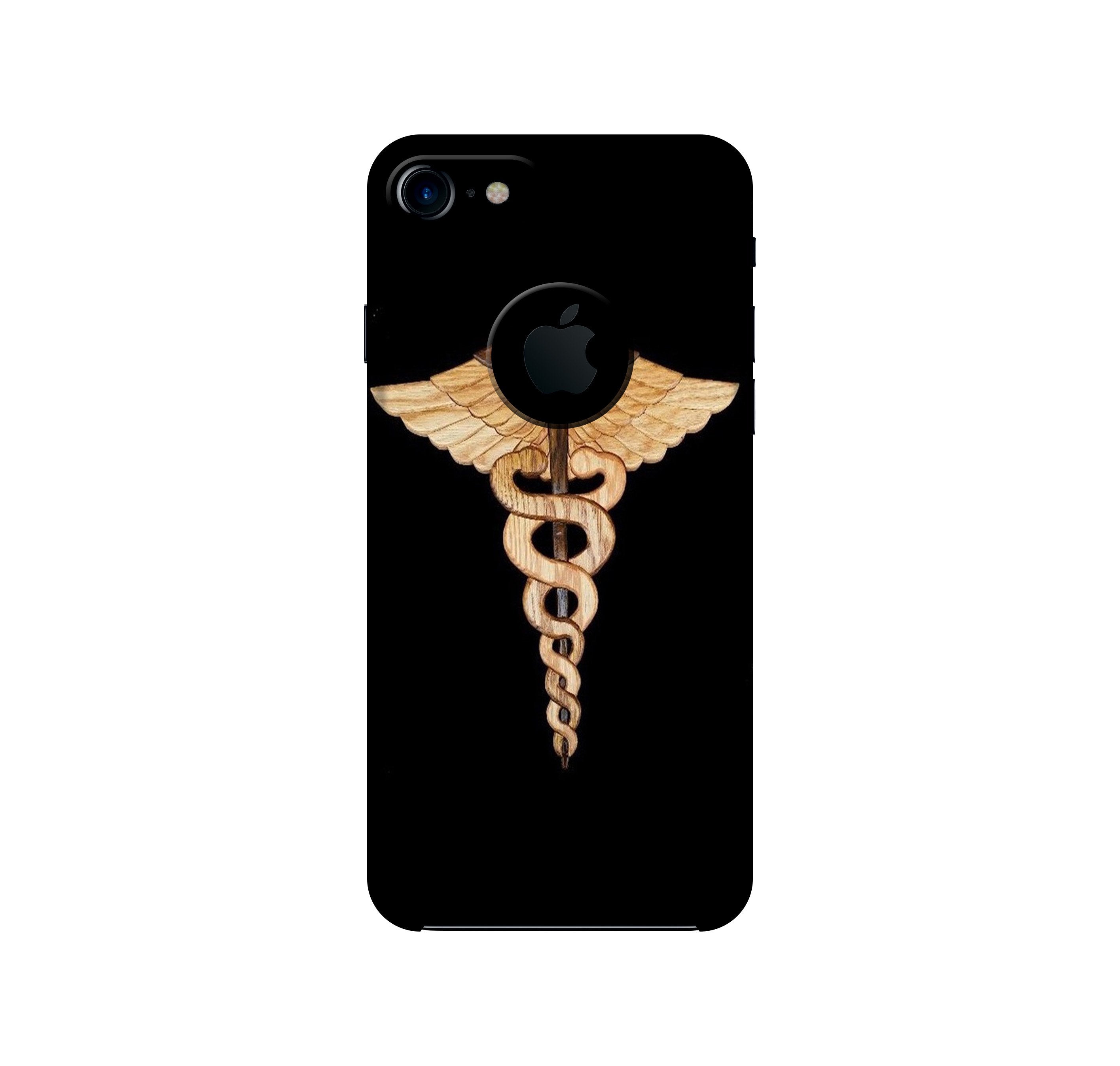 Doctor Logo Mobile Back Case for iPhone 7 logo cut (Design - 134) Doctor Logo Case for iPhone 7 logo cut (Design - 134)