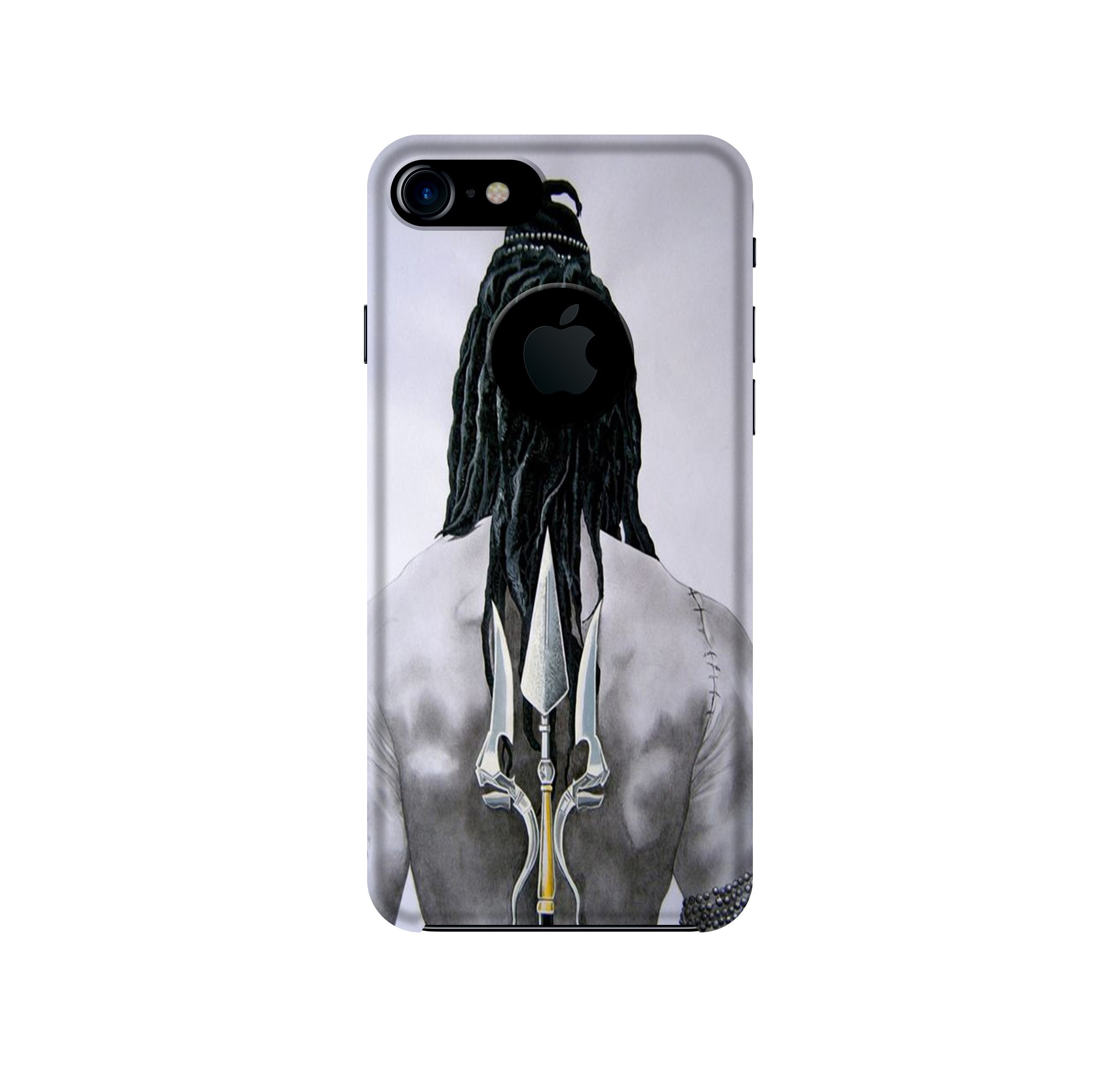 Lord Shiva Mobile Back Case for iPhone 7 logo cut (Design - 135) Lord Shiva Case for iPhone 7 logo cut (Design - 135)