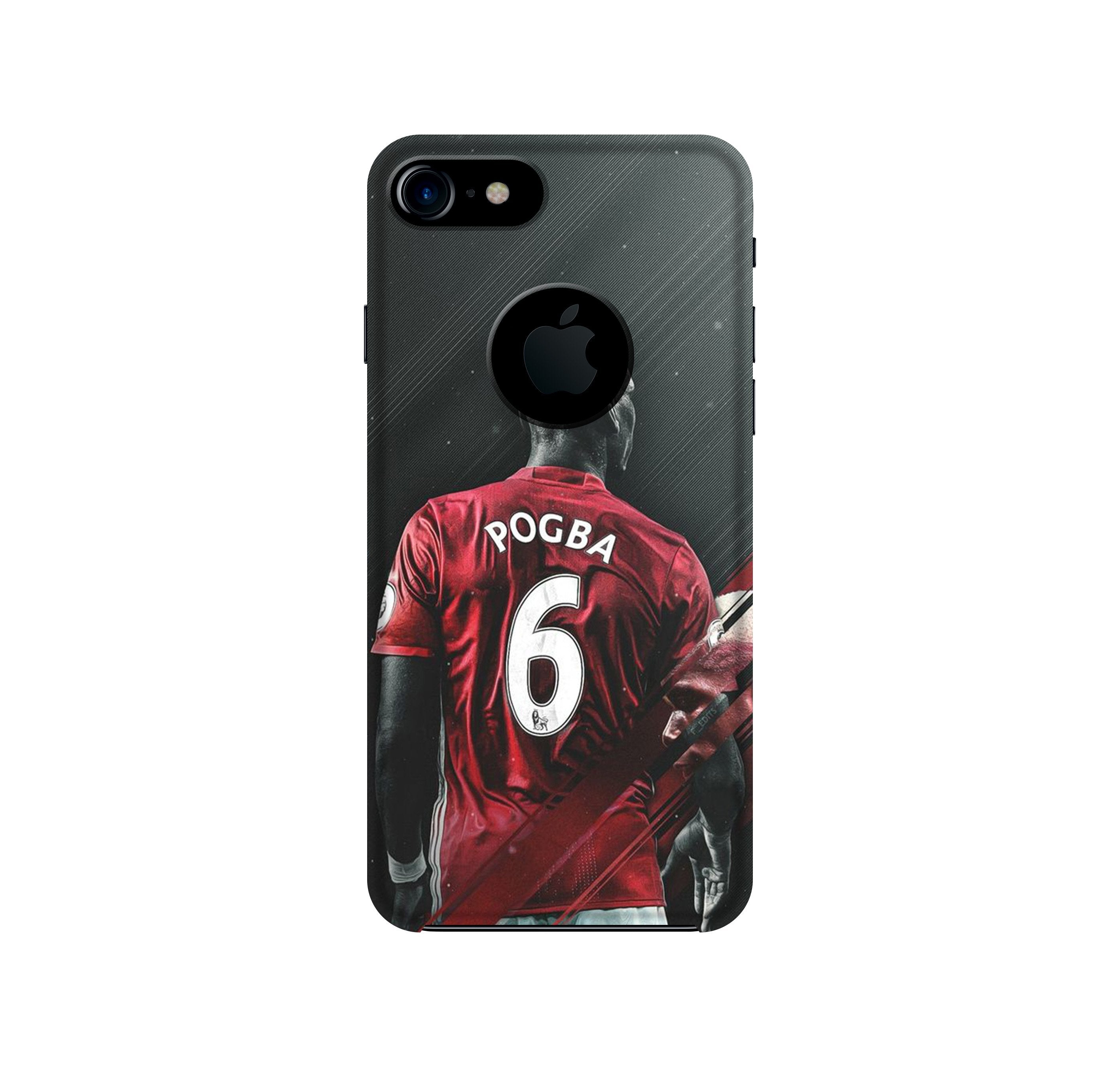 Pogba Mobile Back Case for iPhone 7 logo cut (Design - 167) Pogba Case for iPhone 7 logo cut (Design - 167)