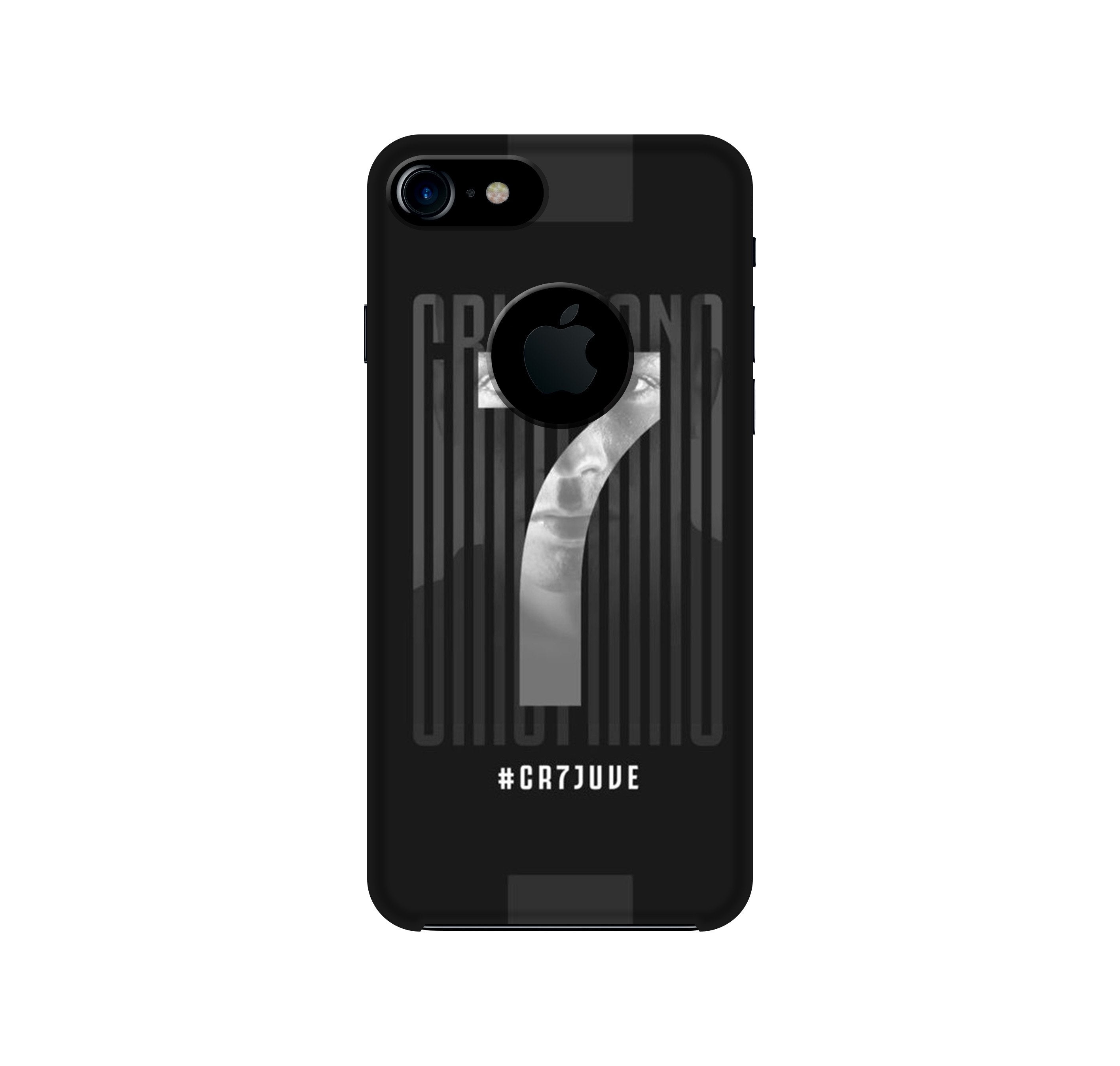 Cristiano Mobile Back Case for iPhone 7 logo cut (Design - 175) Cristiano Case for iPhone 7 logo cut (Design - 175)