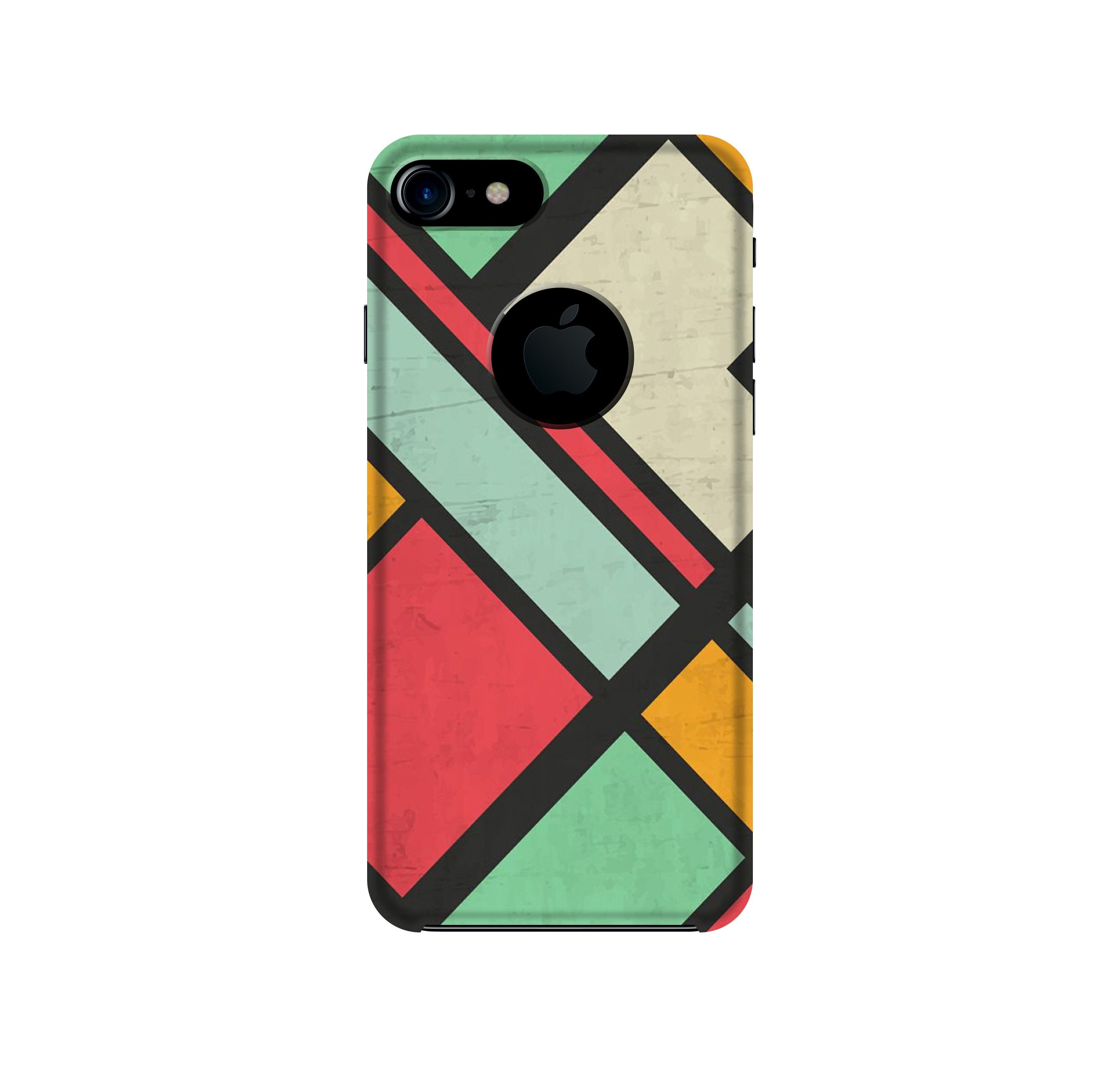 Boxes Mobile Back Case for iPhone 7 logo cut (Design - 187) Boxes Case for iPhone 7 logo cut (Design - 187)