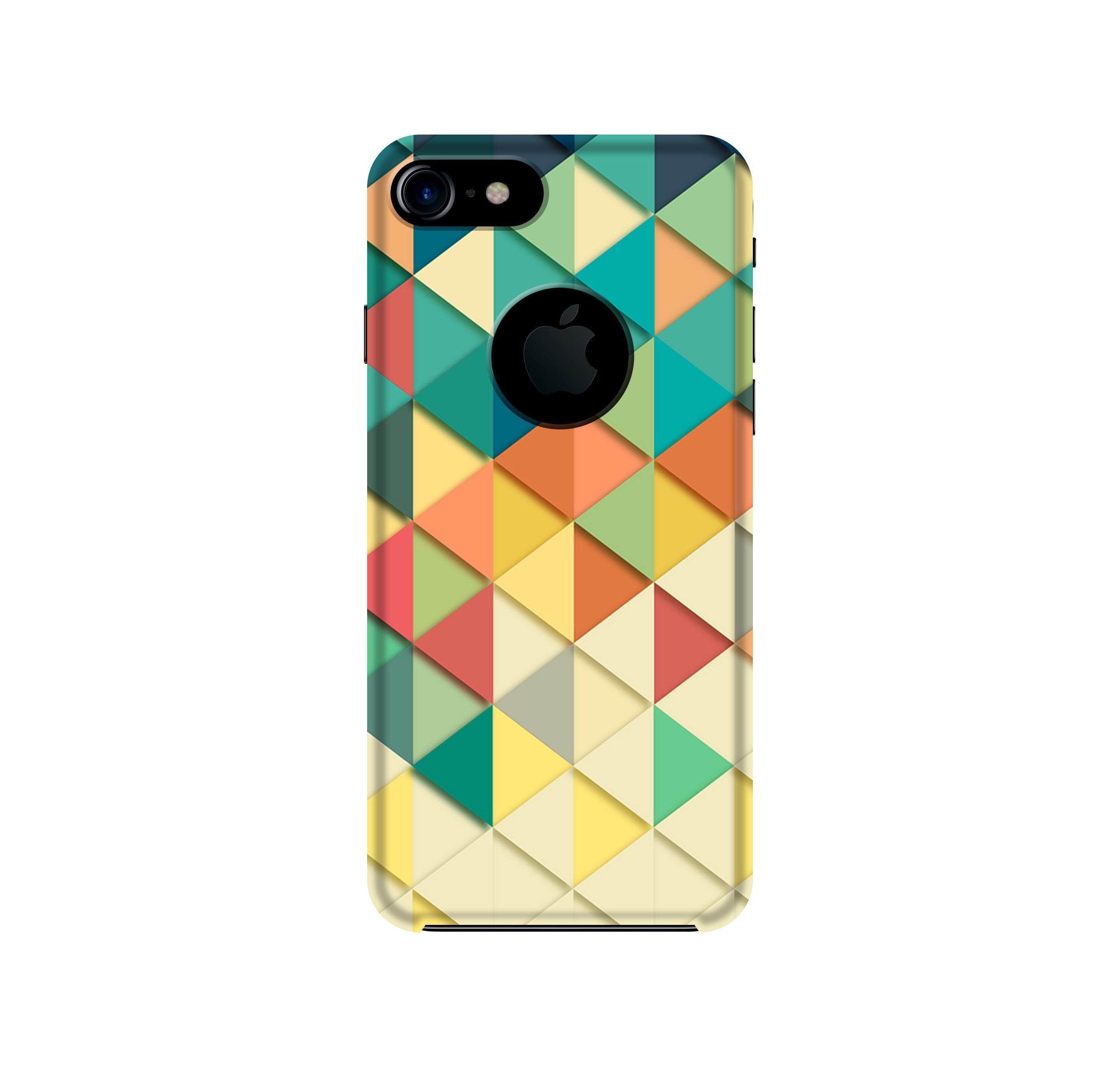 Designer Mobile Back Case for iPhone 7 logo cut (Design - 194) Designer Case for iPhone 7 logo cut (Design - 194)