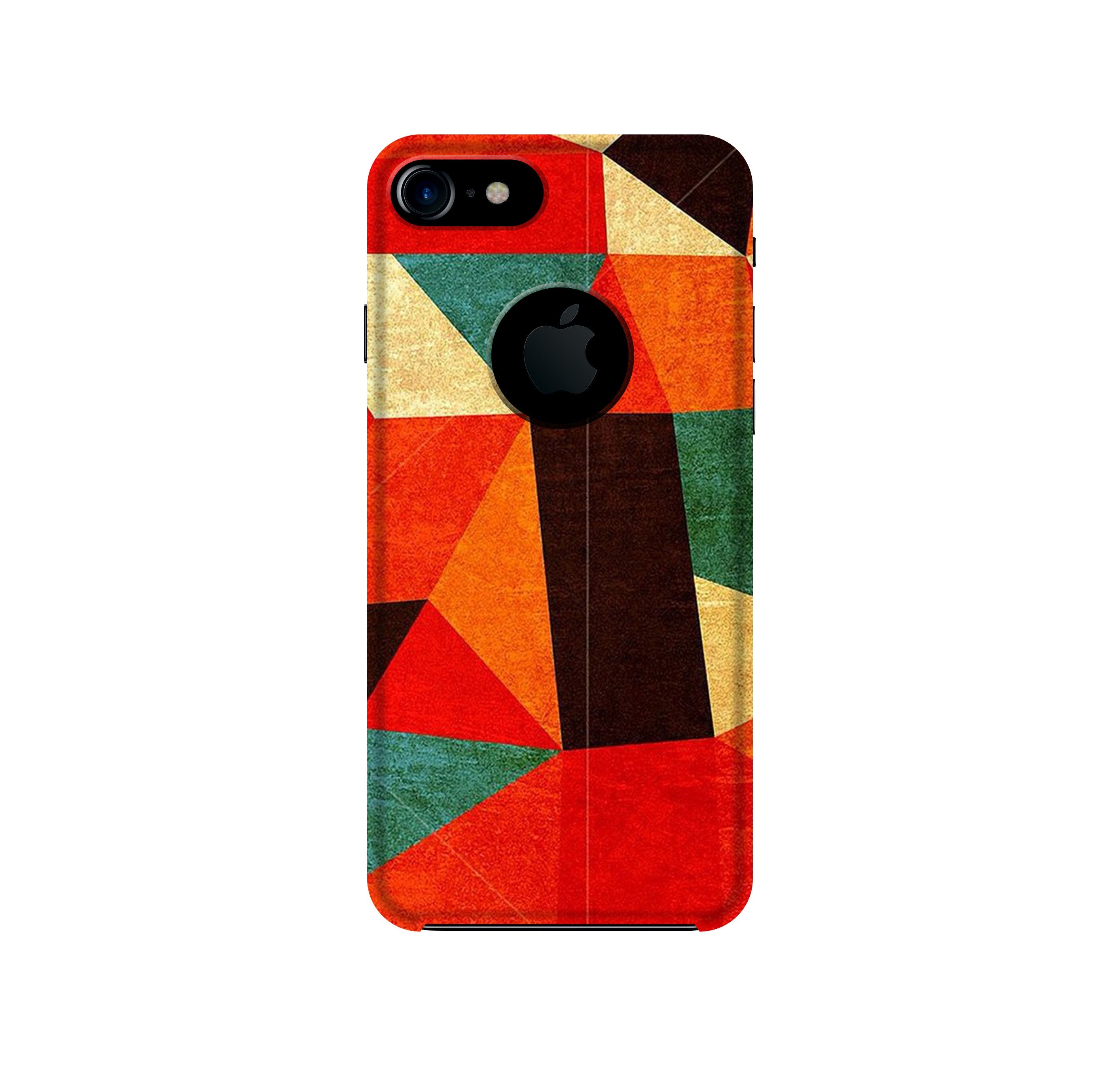 Modern Art Mobile Back Case for iPhone 7 logo cut (Design - 203) Modern Art Case for iPhone 7 logo cut (Design - 203)