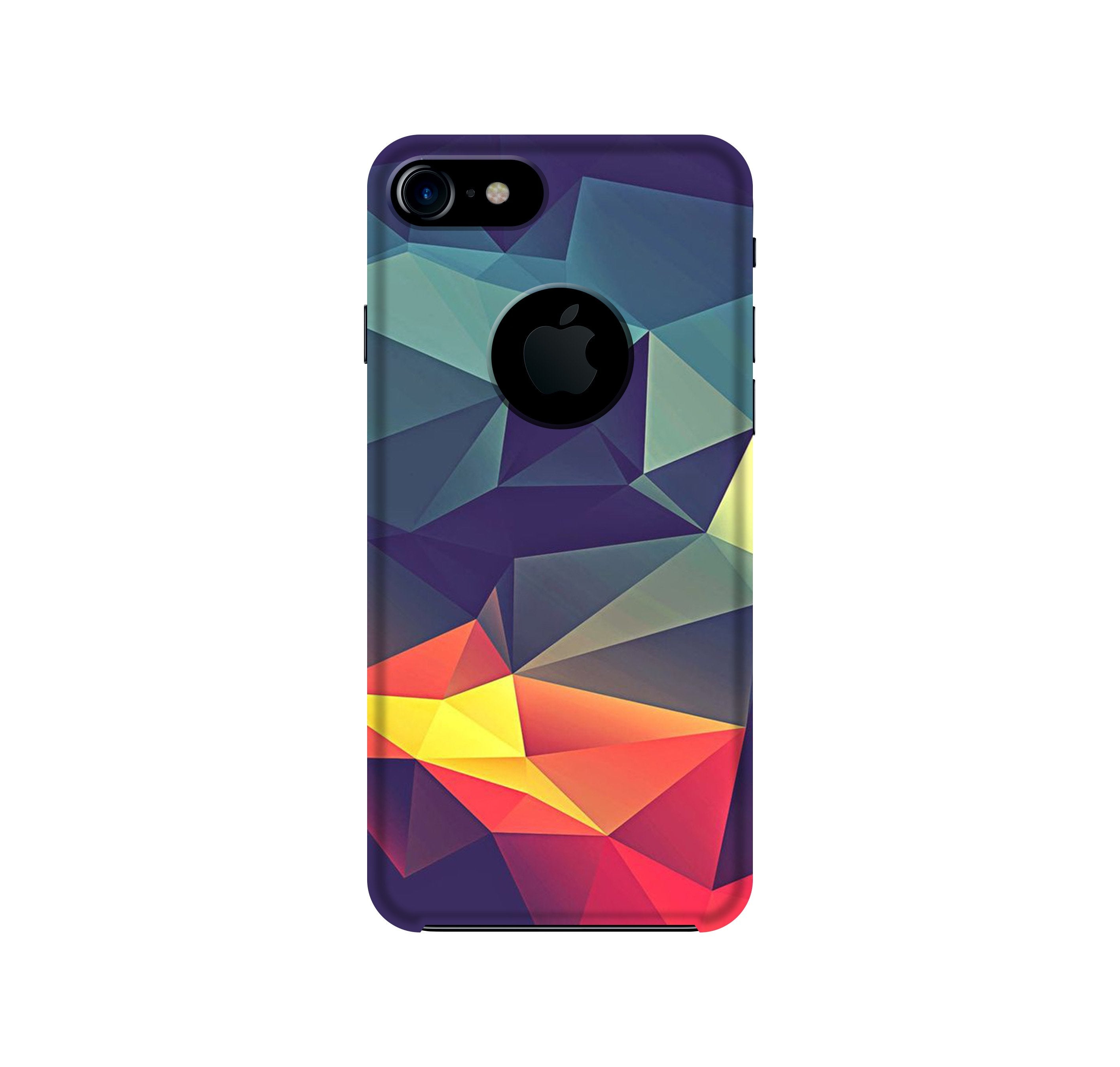 Modern Art Mobile Back Case for iPhone 7 logo cut (Design - 232) Modern Art Case for iPhone 7 logo cut (Design No. 232)