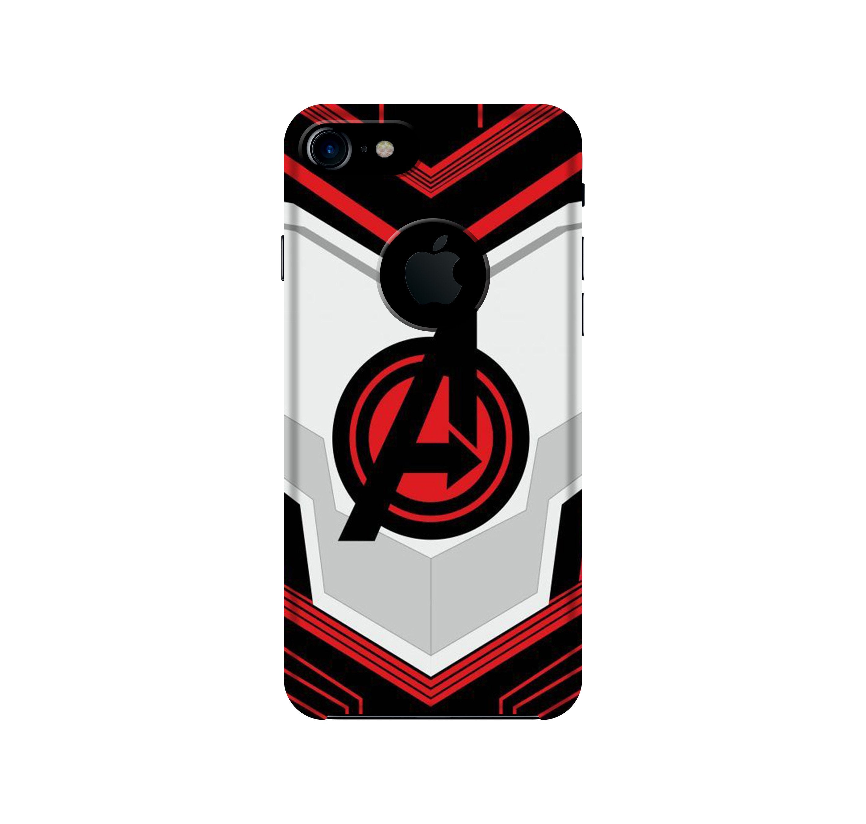 Avengers2 Mobile Back Case for iPhone 7 logo cut (Design - 255) Avengers2 Case for iPhone 7 logo cut (Design No. 255)