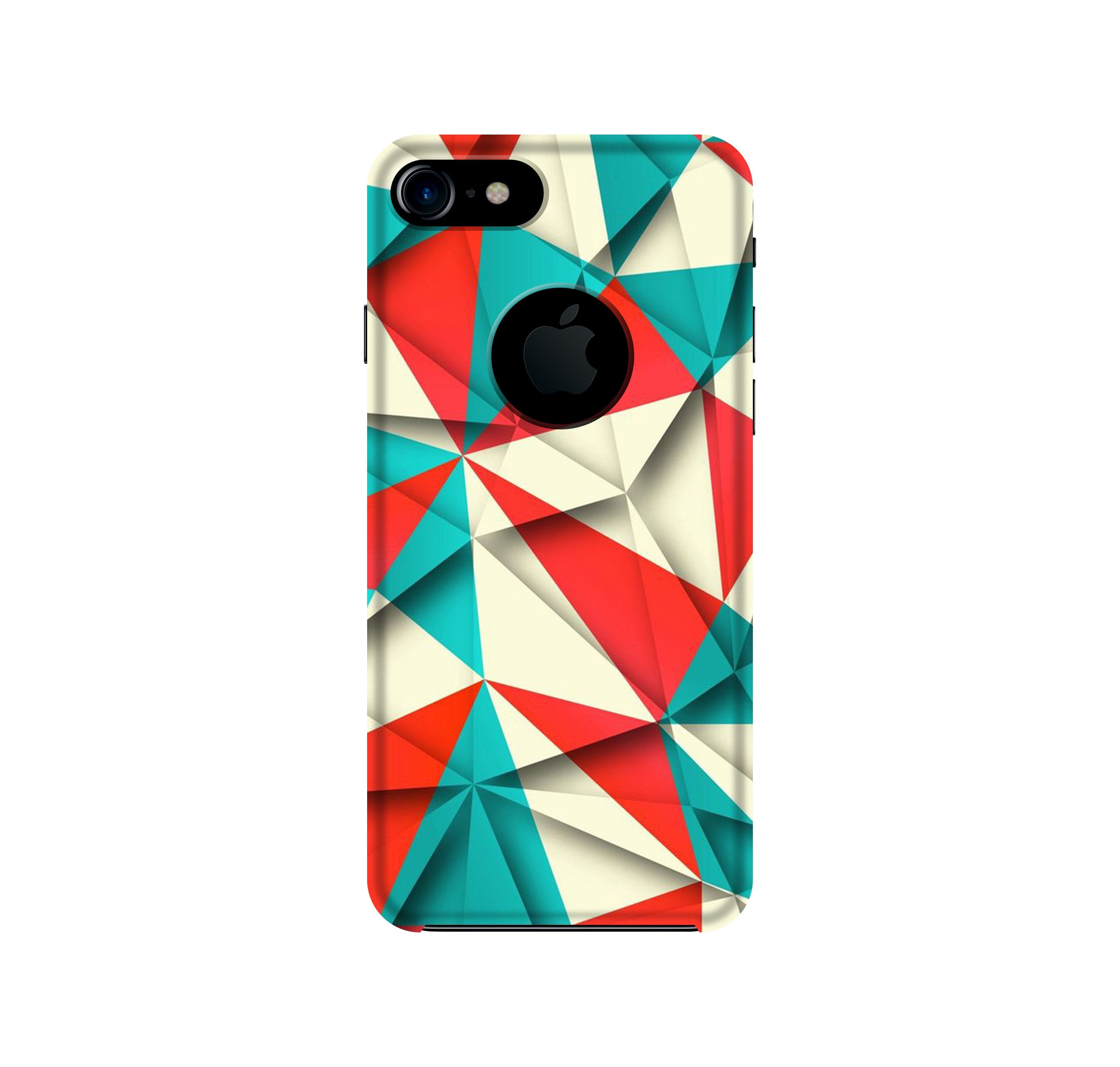 Modern Art Mobile Back Case for iPhone 7 logo cut (Design - 271) Modern Art Case for iPhone 7 logo cut (Design No. 271)