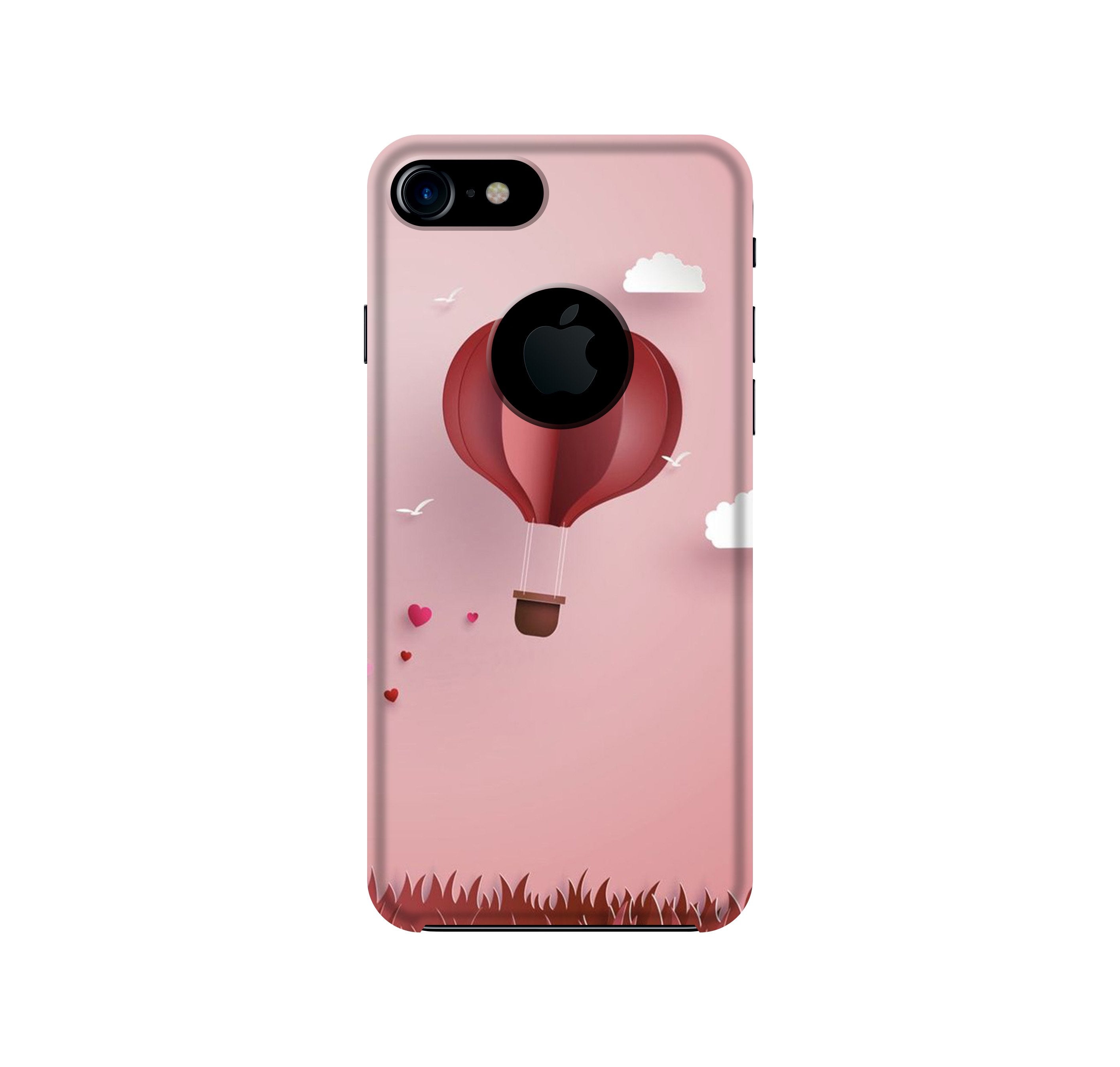 Parachute Mobile Back Case for iPhone 7 logo cut (Design - 286) Parachute Case for iPhone 7 logo cut (Design No. 286)