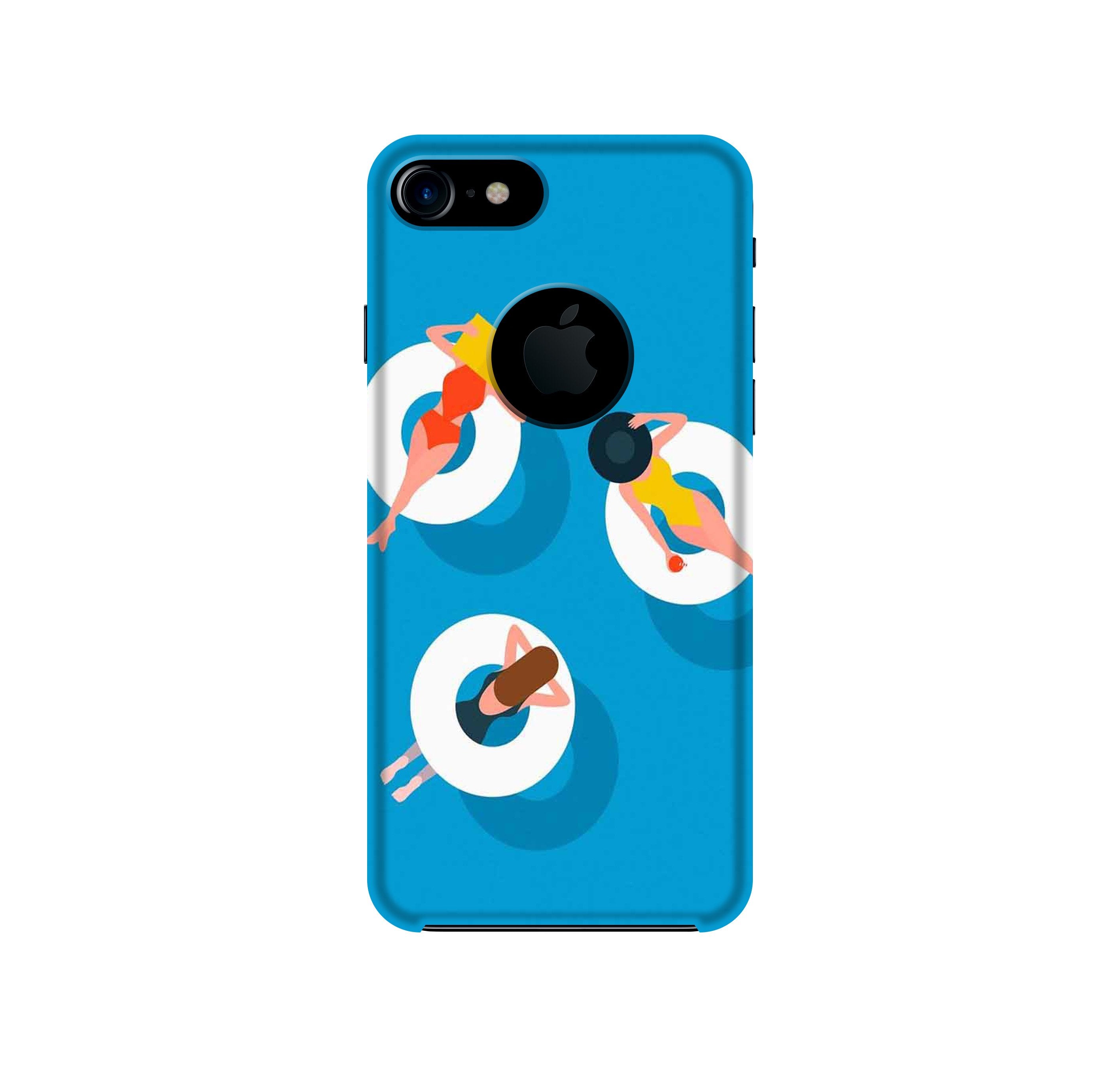 Girlish Mobile Back Case for iPhone 7 Logo Cut (Design - 306) Girlish Mobile Back Case for iPhone 7 Logo Cut (Design - 306)