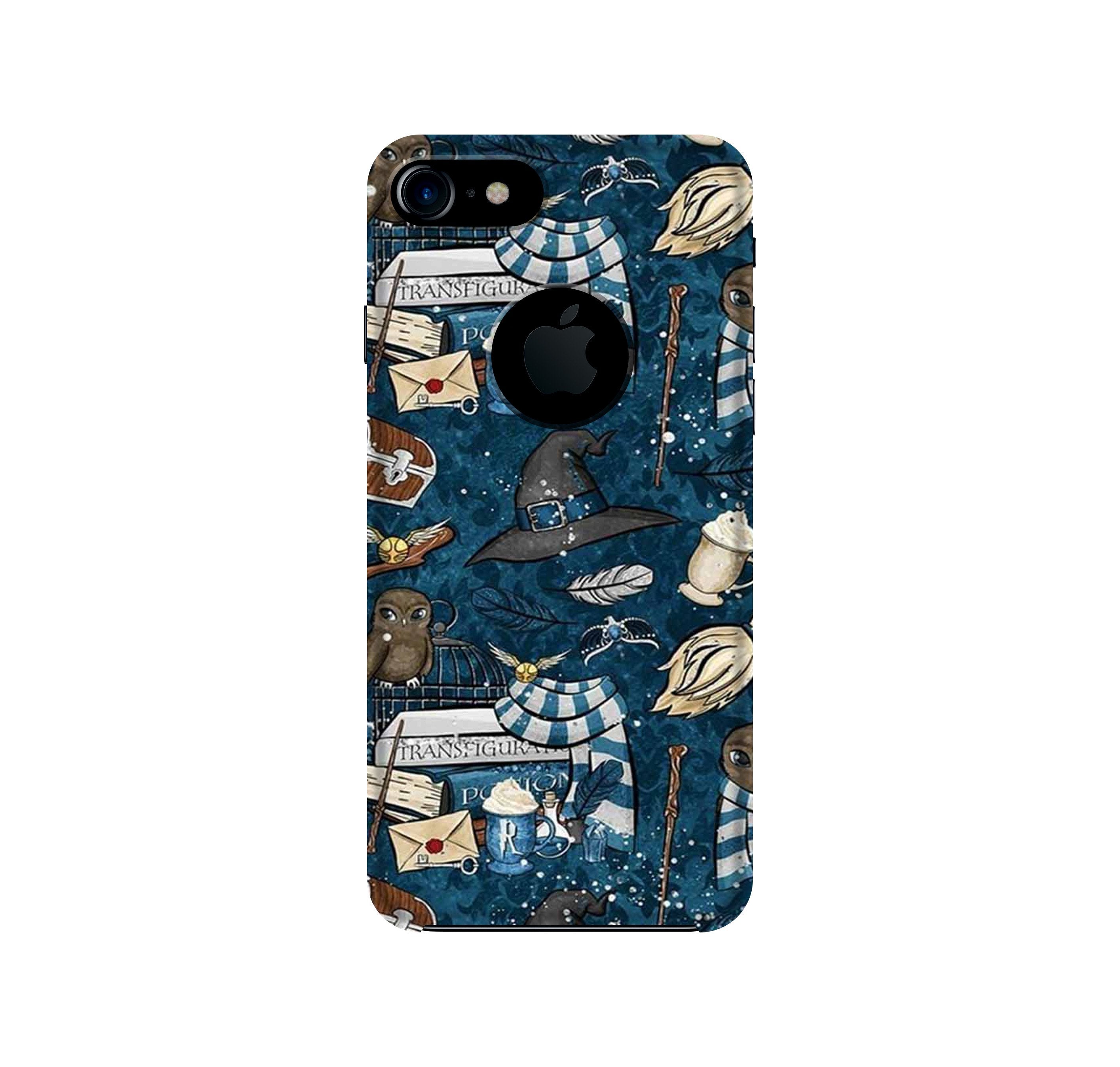 Magic Mobile Back Case for iPhone 7 Logo Cut (Design - 313) Magic Mobile Back Case for iPhone 7 Logo Cut (Design - 313)