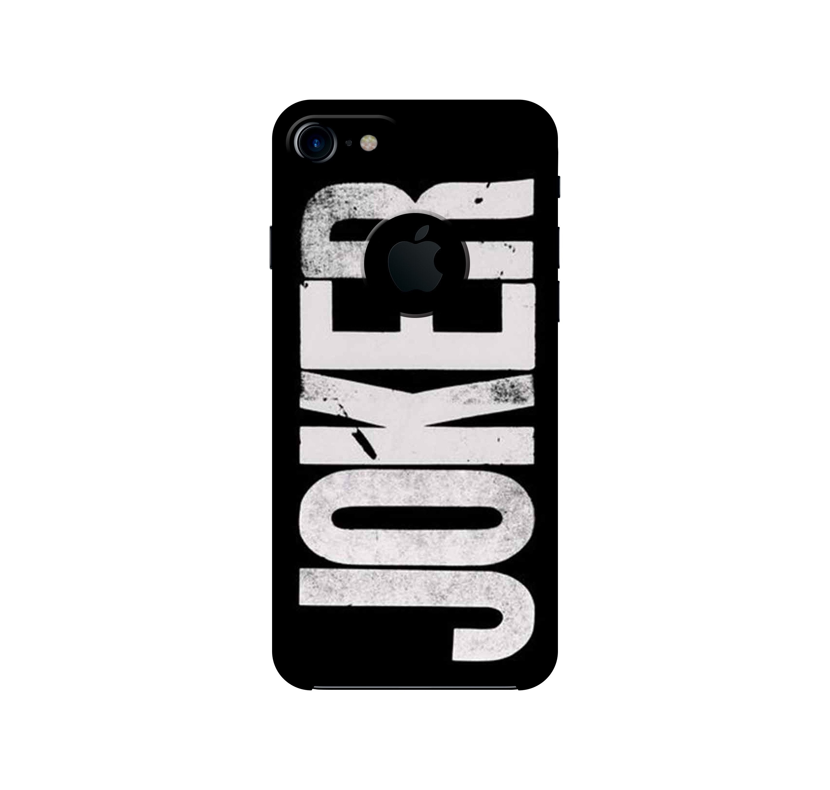 Joker Mobile Back Case for iPhone 7 Logo Cut (Design - 327) Joker Mobile Back Case for iPhone 7 Logo Cut (Design - 327)