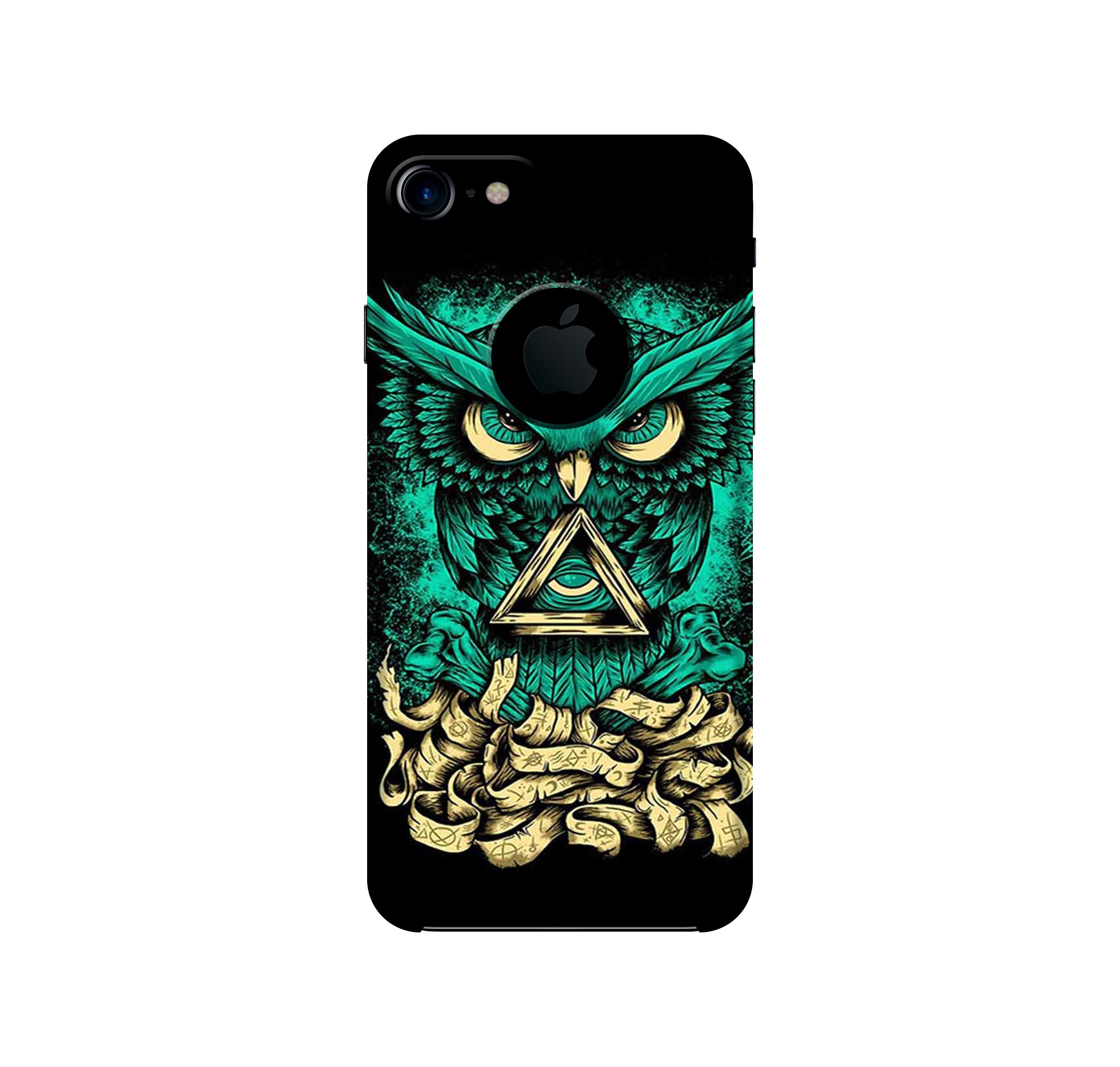 Owl Mobile Back Case for iPhone 7 Logo Cut (Design - 358) Owl Mobile Back Case for iPhone 7 Logo Cut (Design - 358)