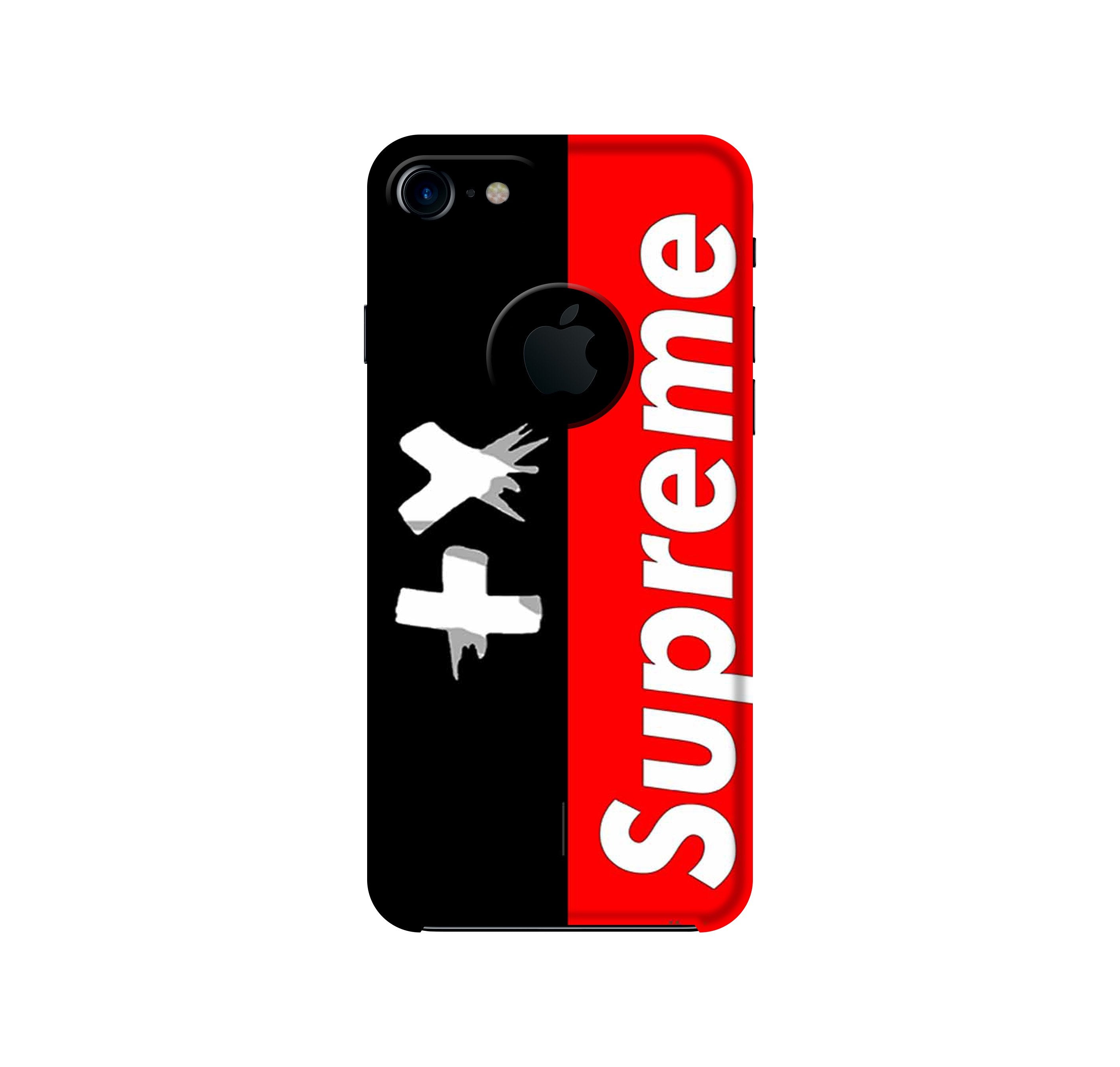 Supreme Mobile Back Case for iPhone 7 Logo Cut (Design - 389) Supreme Mobile Back Case for iPhone 7 Logo Cut (Design - 389)