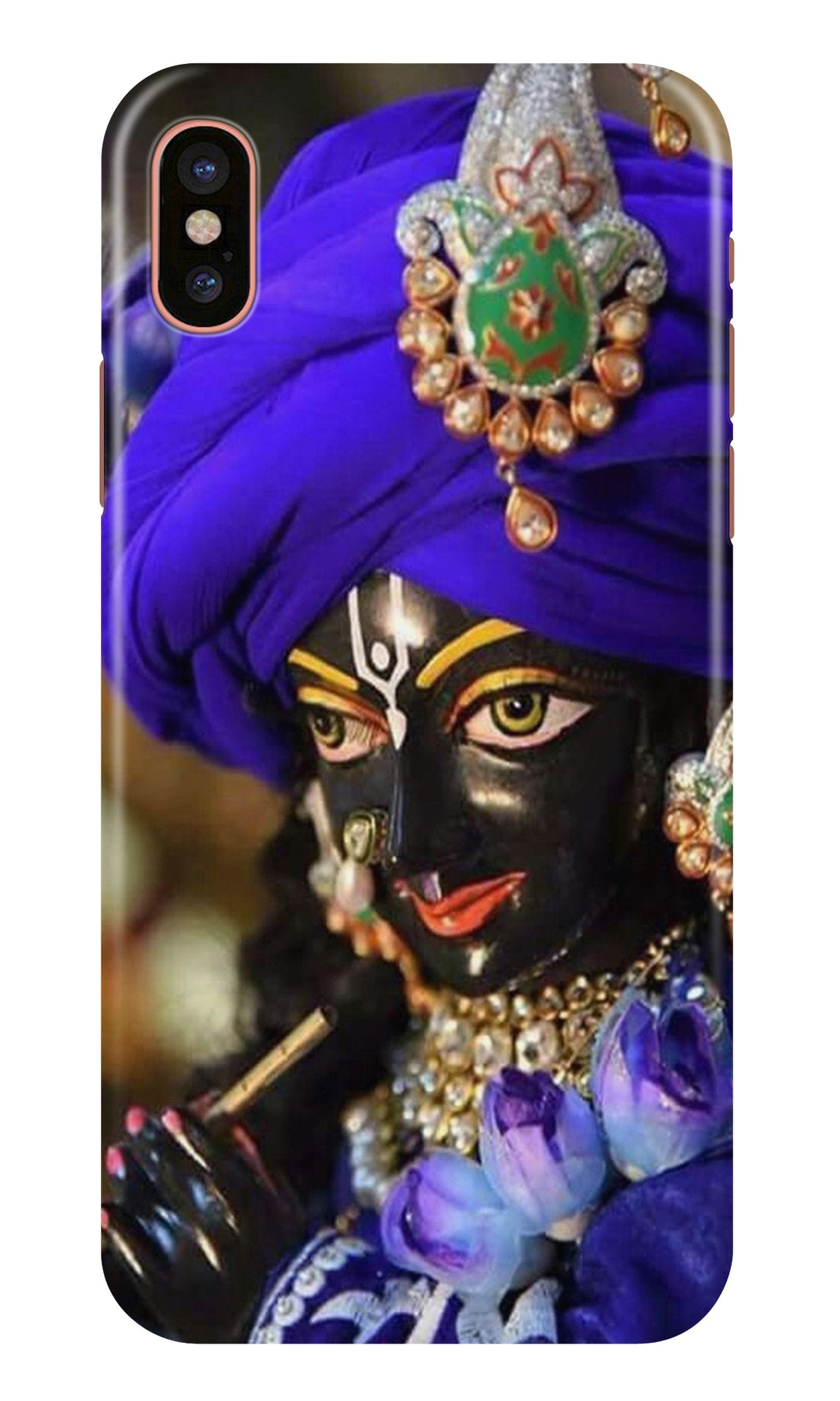Lord Krishna4 Mobile Back Case for iPhone X (Design - 19) Lord Krishna4 Case for iPhone X