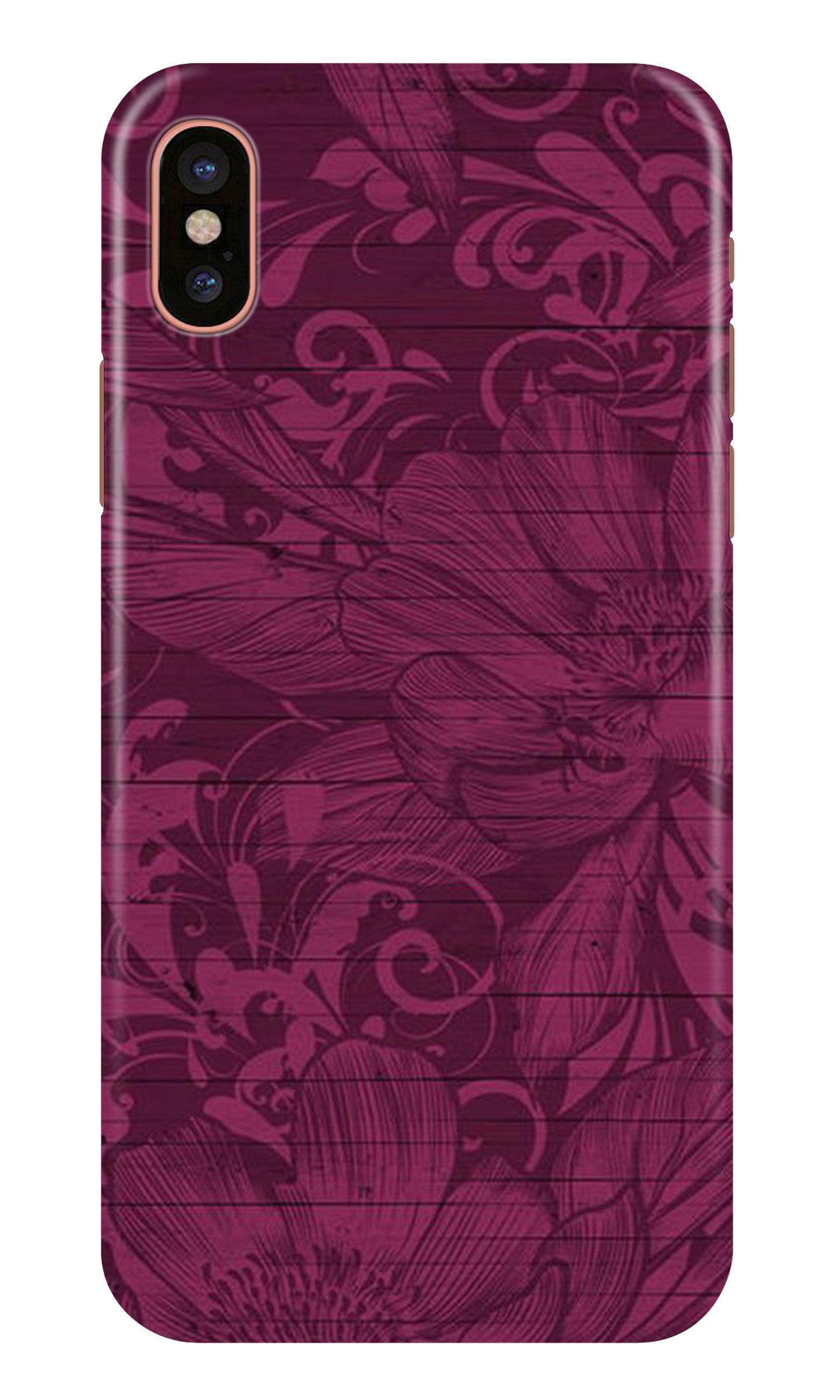 Purple Backround Mobile Back Case for iPhone X (Design - 22) Purple Backround Case for iPhone X