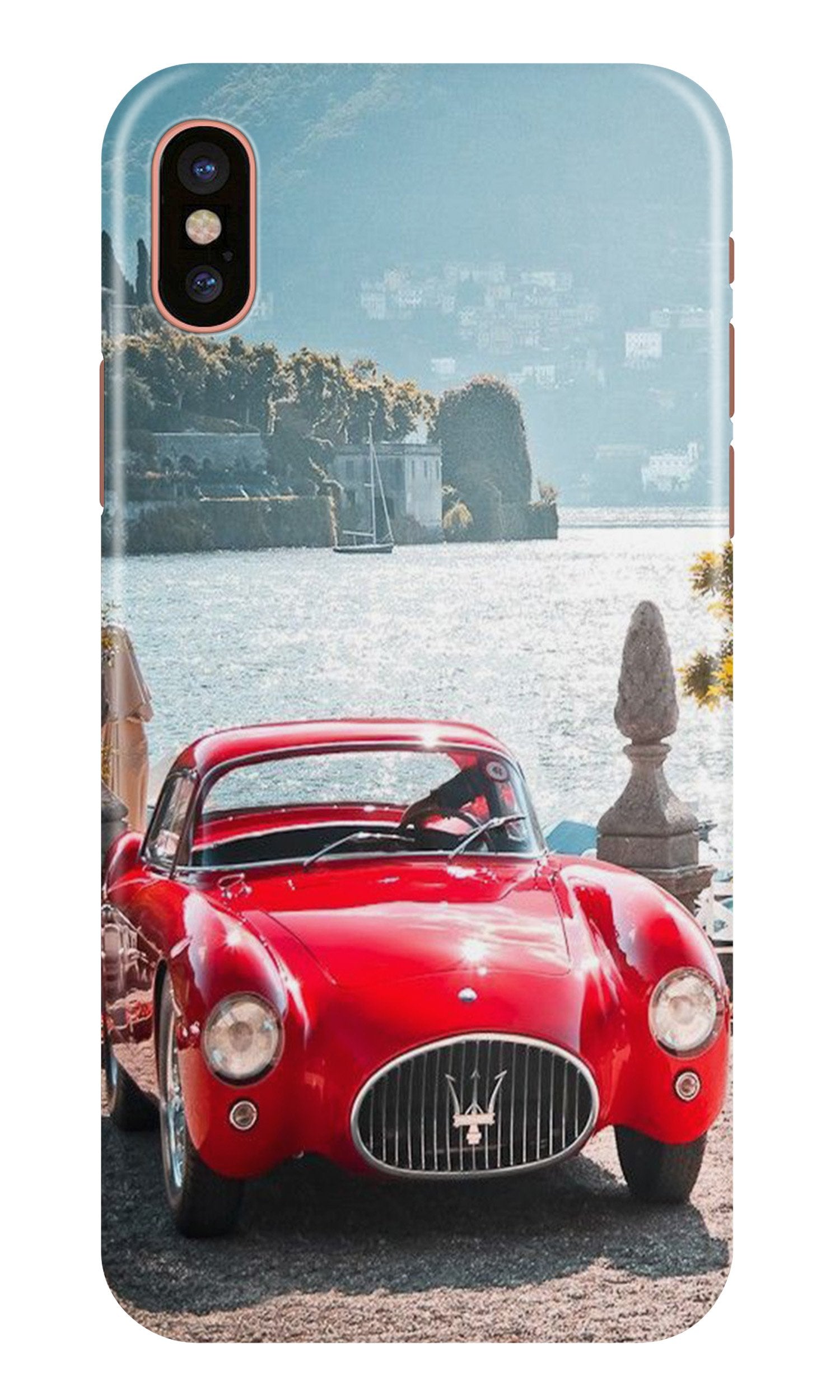 Vintage Car Mobile Back Case for iPhone X (Design - 51) Vintage Car Case for iPhone X