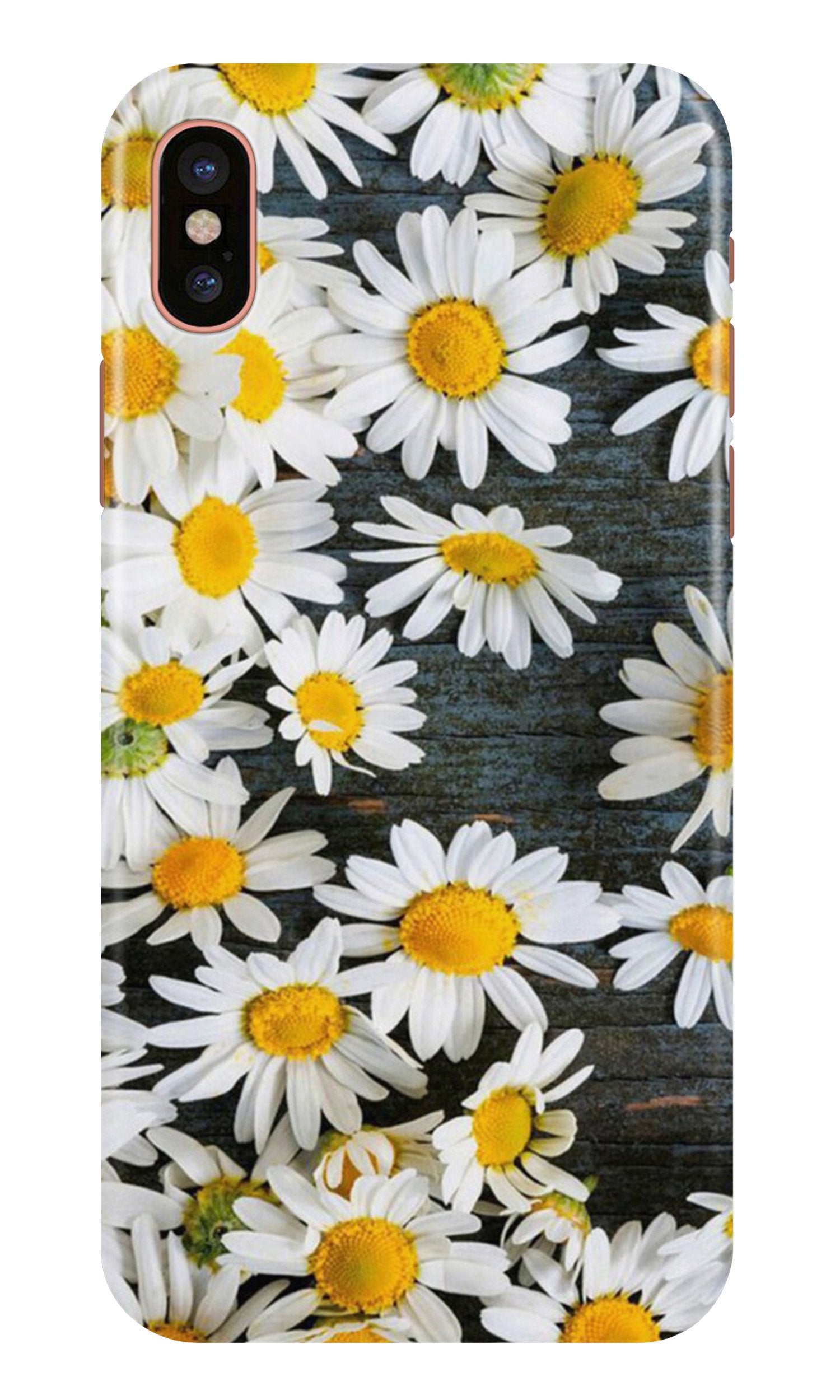 White flowers2 Mobile Back Case for iPhone X (Design - 62) White flowers2 Case for iPhone X