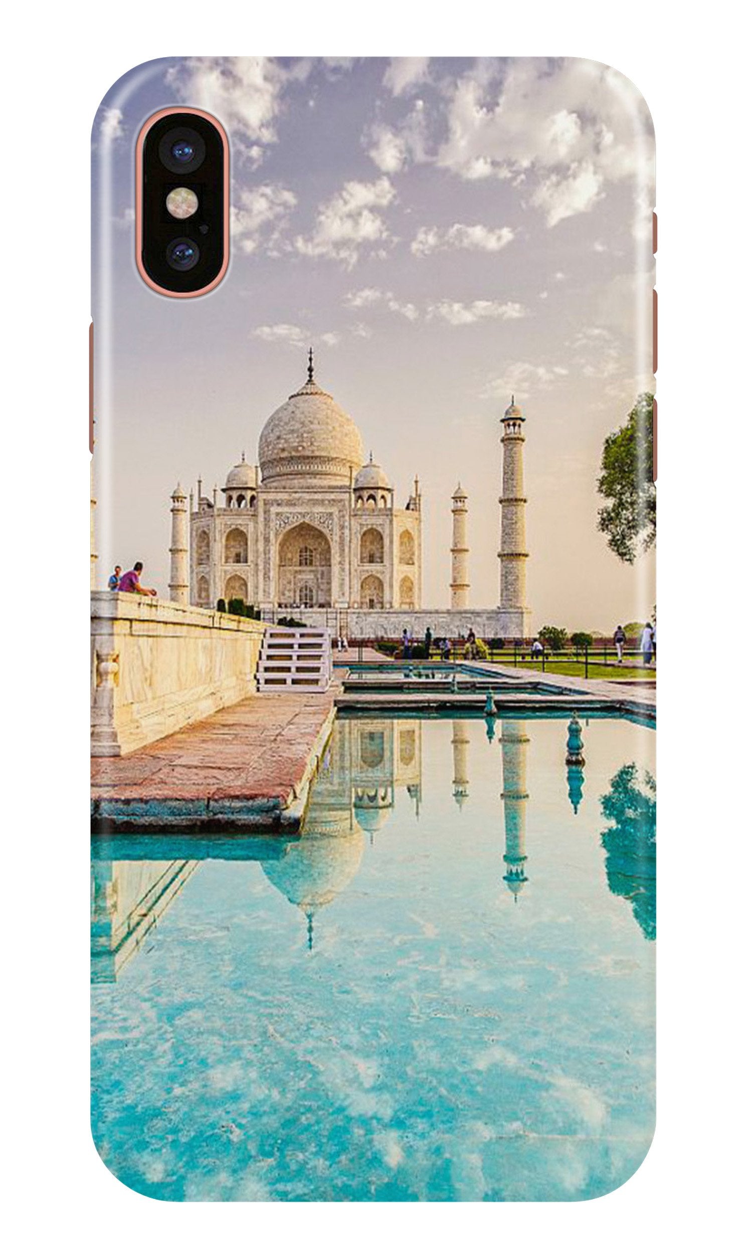 Tajmahal Mobile Back Case for iPhone X (Design - 96) Tajmahal Case for iPhone X