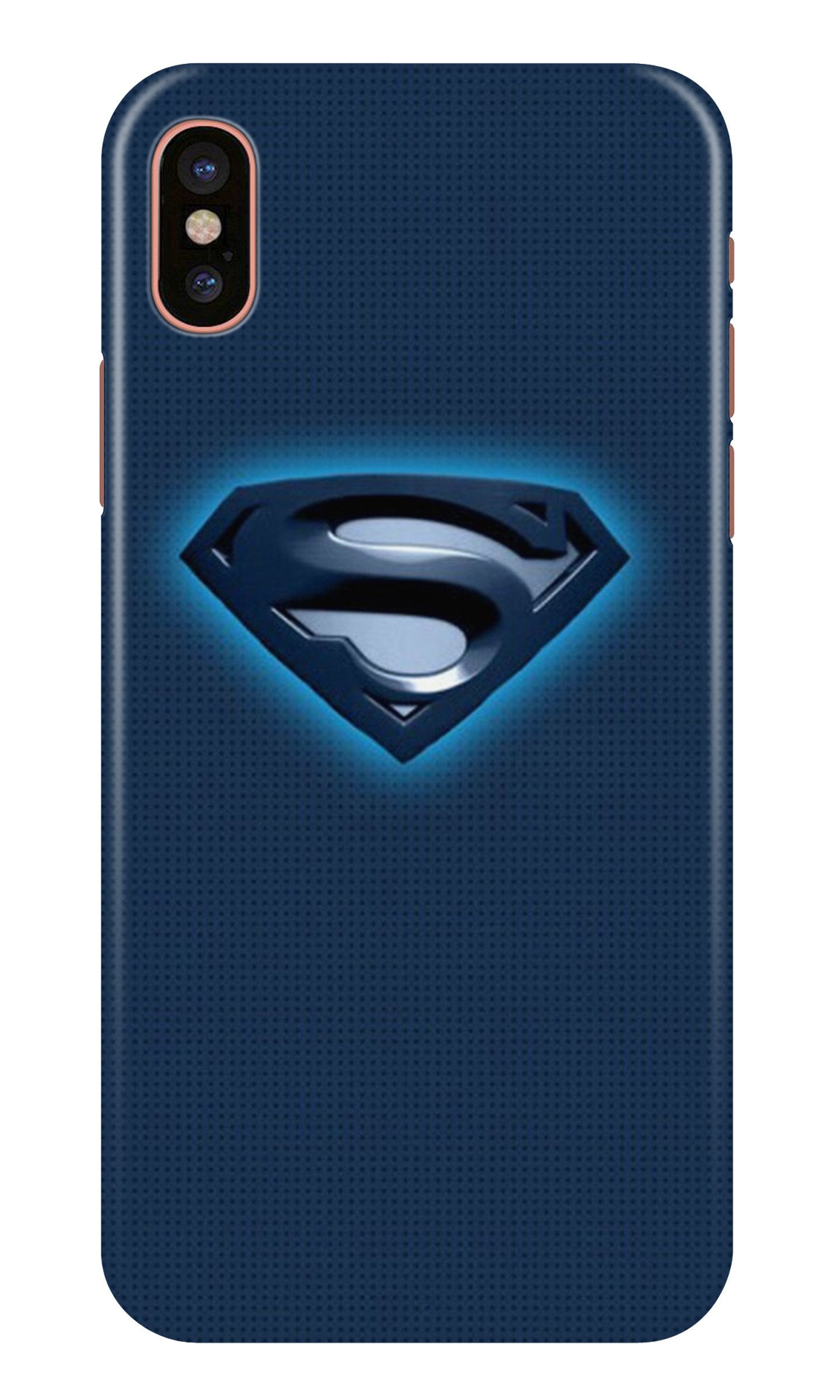 Superman Superhero Mobile Back Case for iPhone X (Design - 117) Superman Superhero Case for iPhone X (Design - 117)