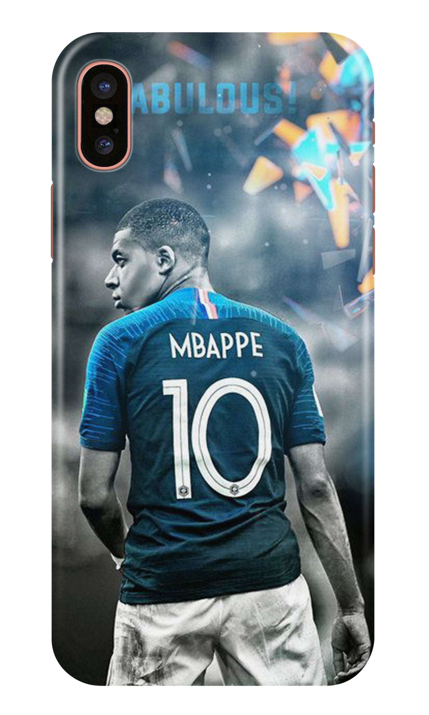 Mbappe Mobile Back Case for iPhone X (Design - 170) Mbappe Case for iPhone X (Design - 170)